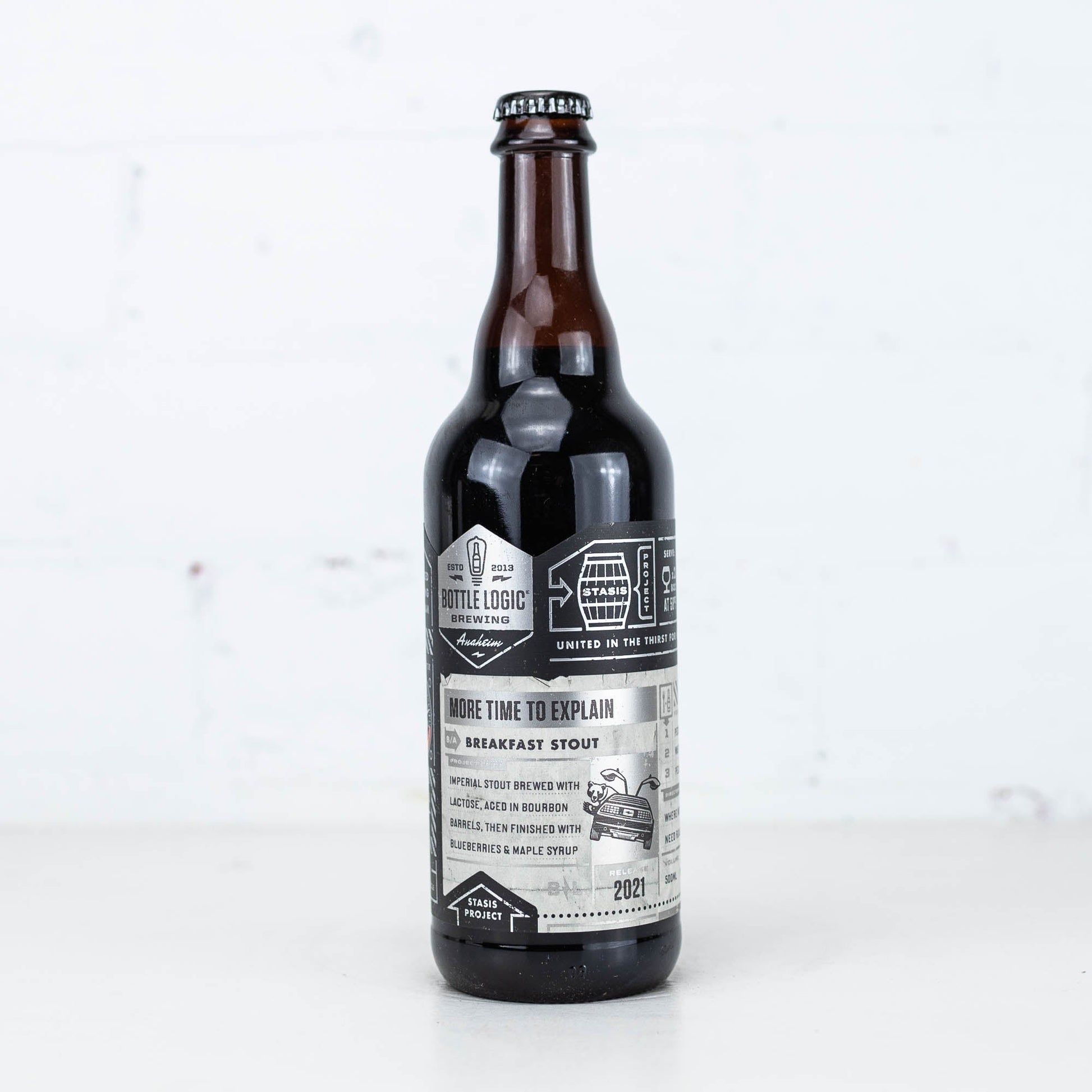Bottle Logic - More Time To Explain BA Breakfast Stout 500ml