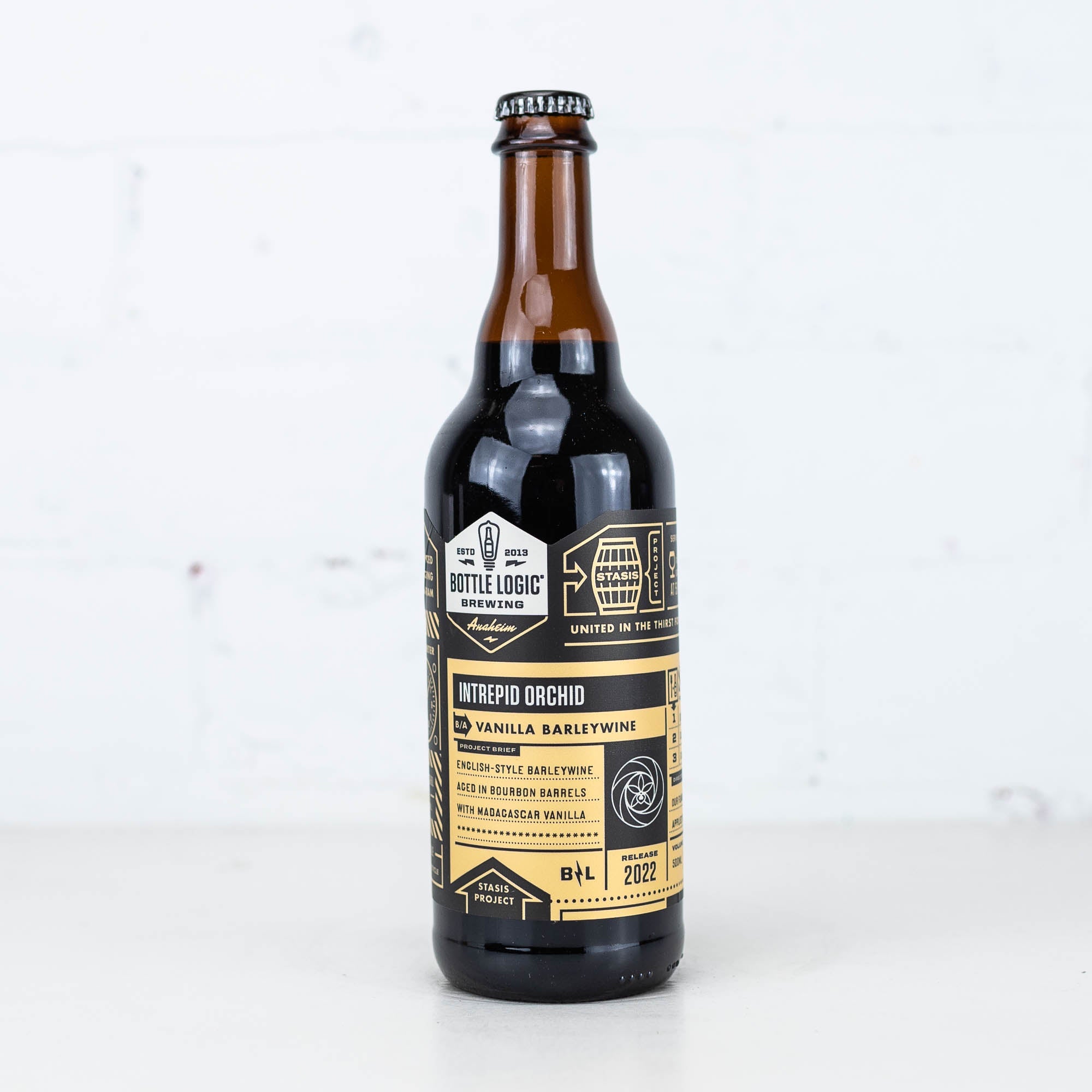Bottle Logic - Intrepid Orchard Barleywine 2022 Bottle 500ml