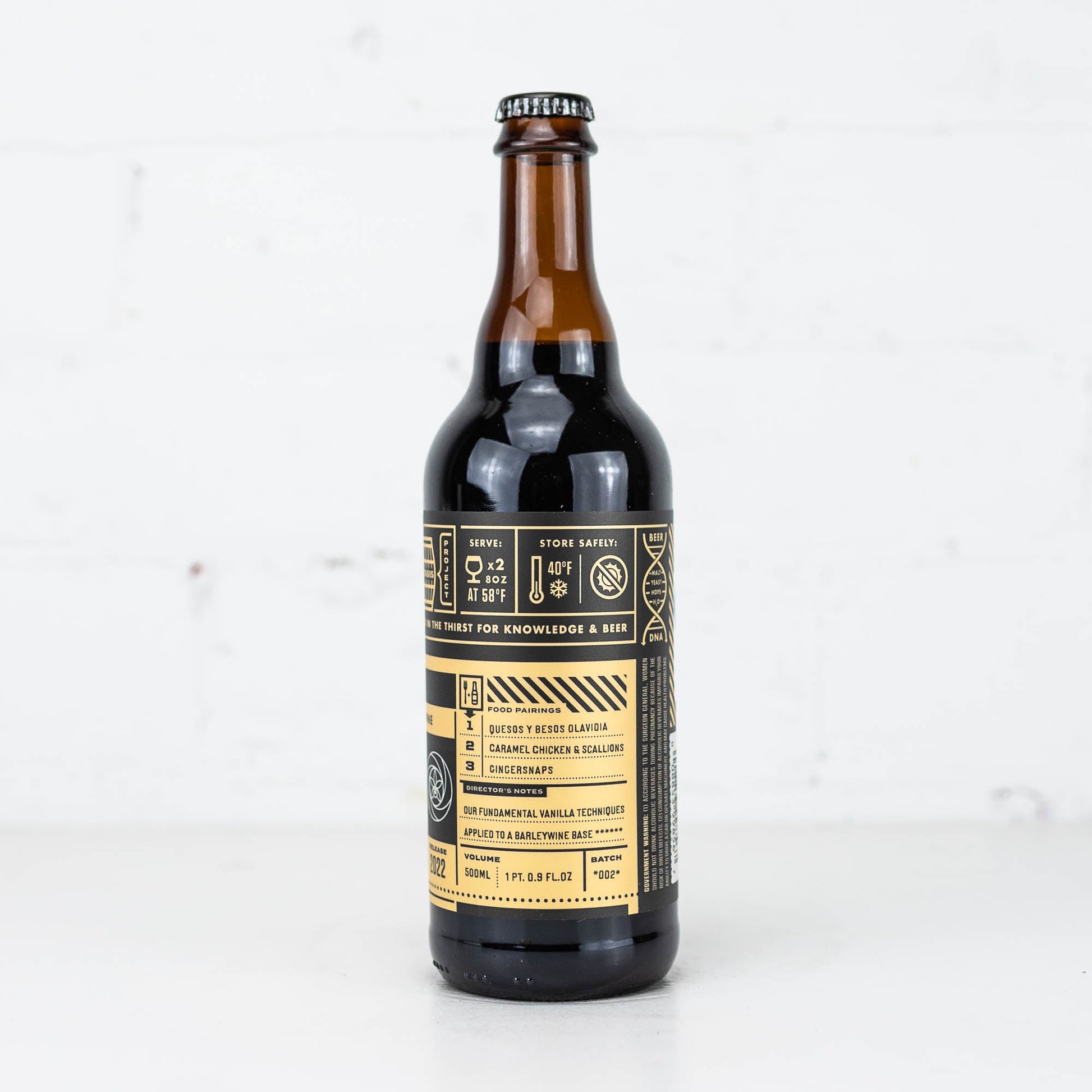 Bottle Logic - Intrepid Orchard Barleywine 2022 Bottle 500ml