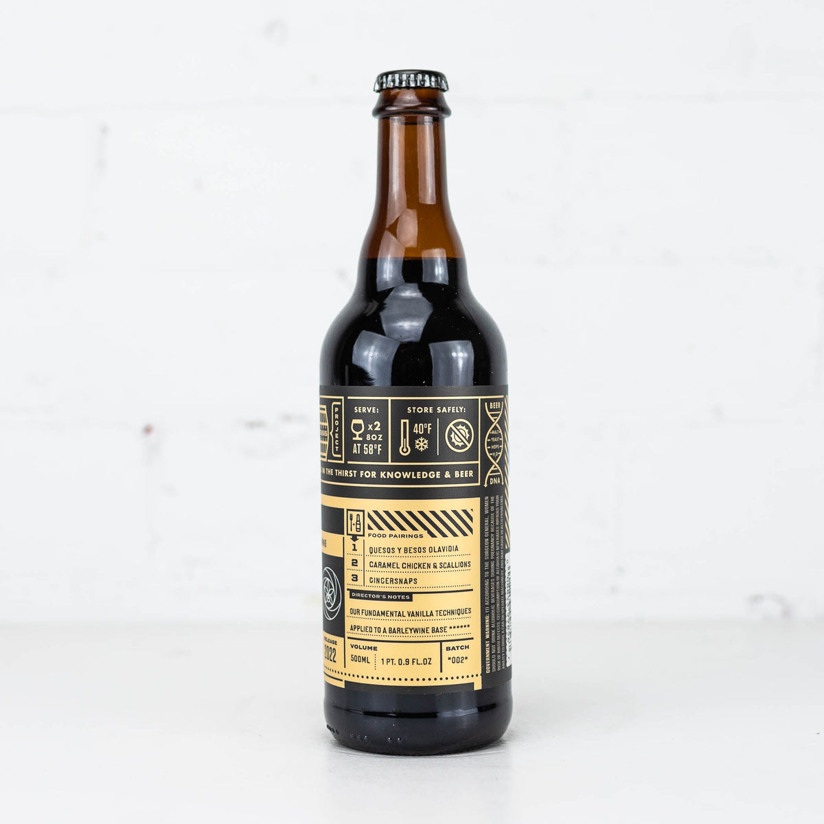 Bottle Logic - Intrepid Orchard Barleywine 2022 Bottle 500ml
