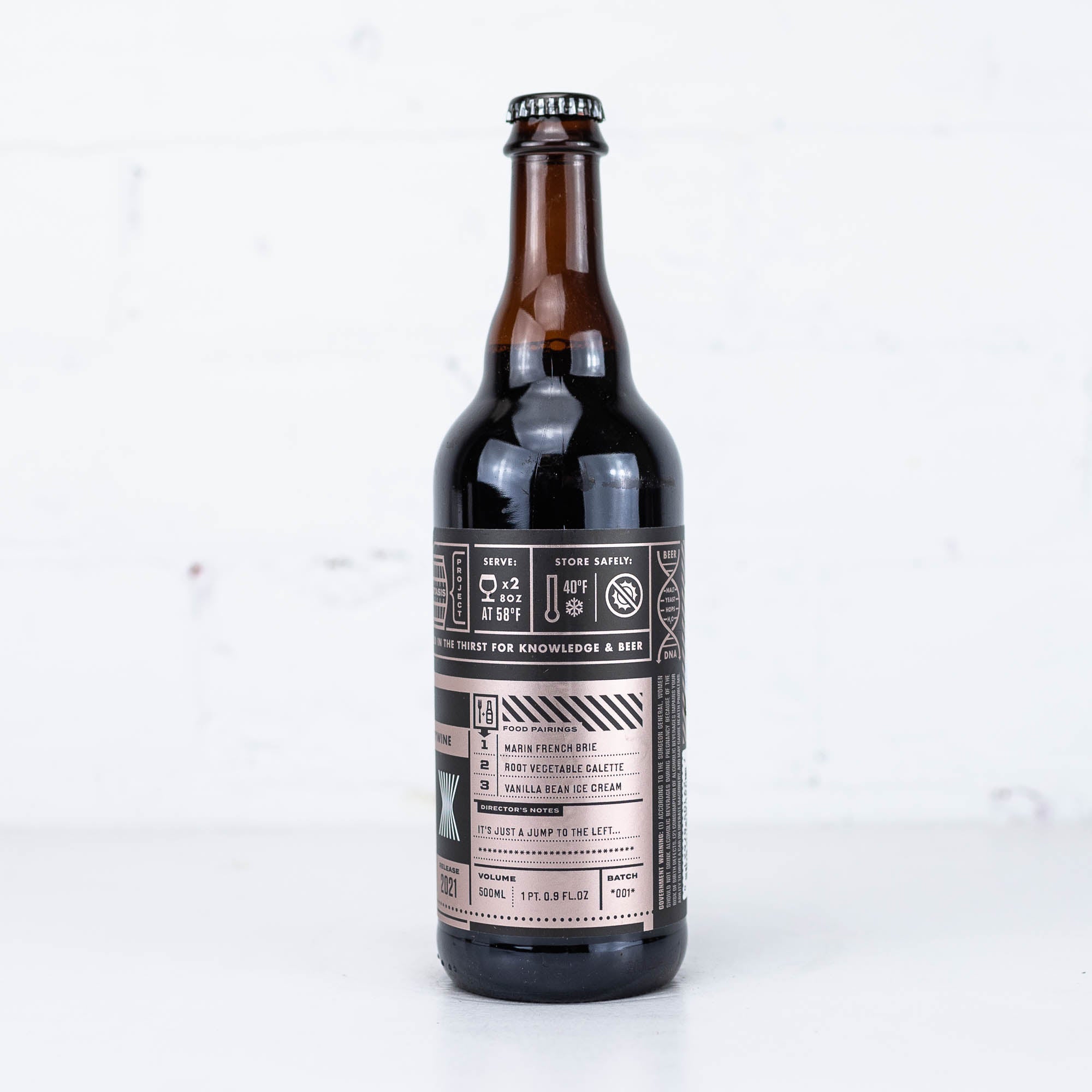 Bottle Logic - Time Bending 2021 BA Pecan Pie Barleywine 500ml