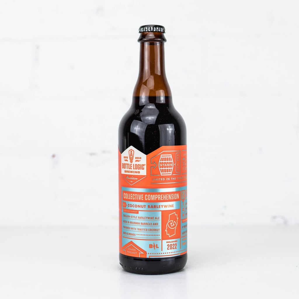 Bottle Logic - Collective Comprehension BA Coconut & Almond Barleywine 2022 Bottle 500ml