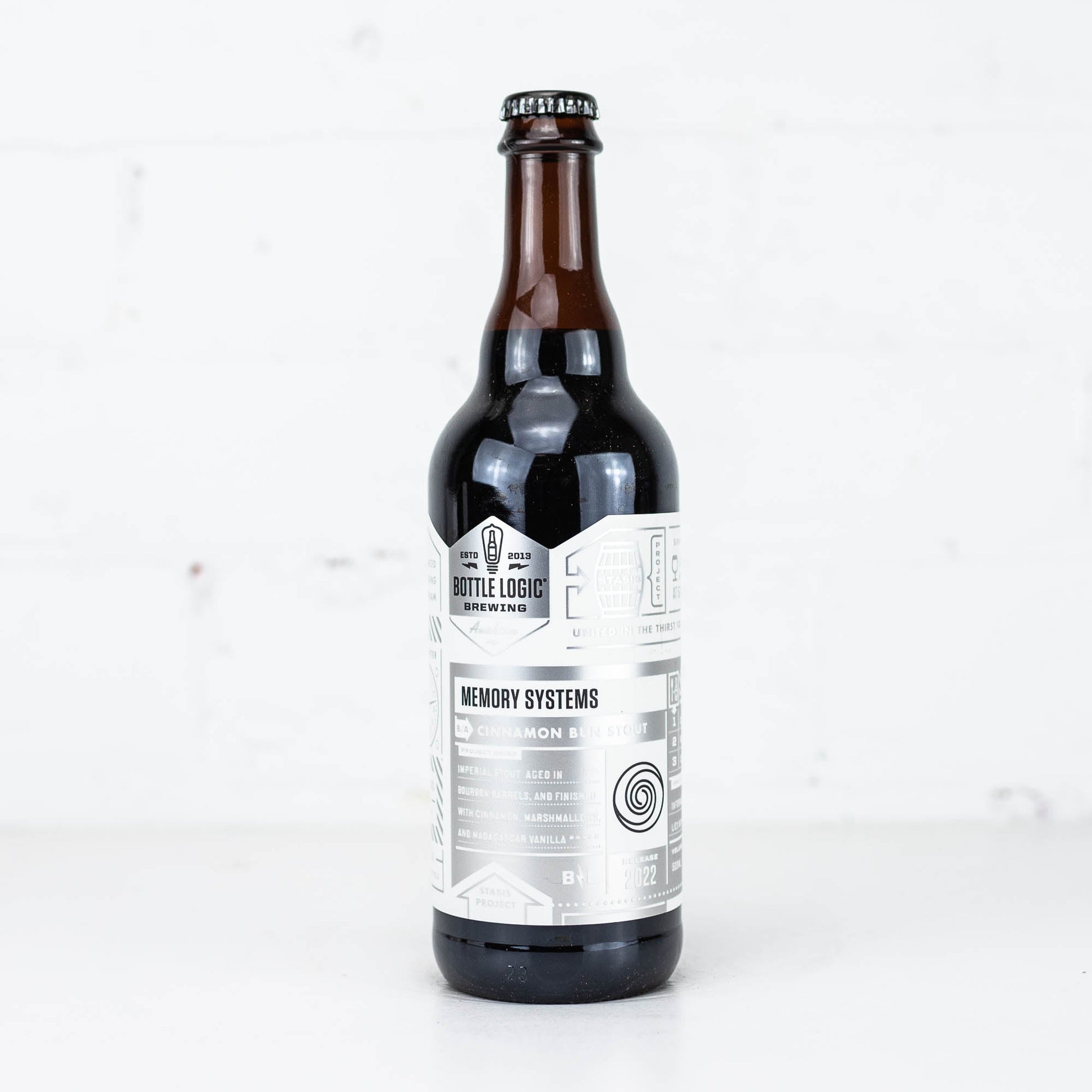 Bottle Logic - Memory Systems Cinnamon Bun Imperial Stout 500ml