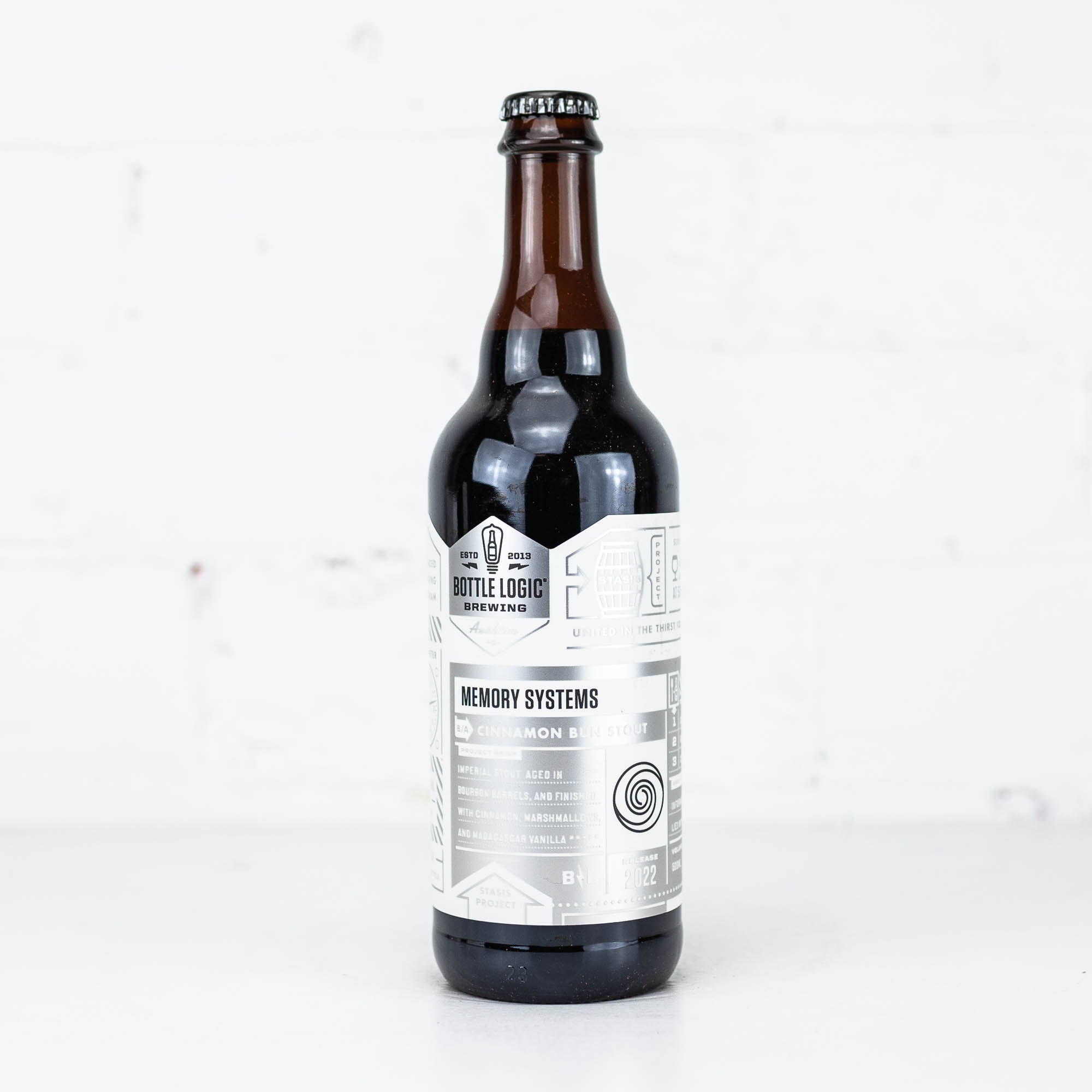 Bottle Logic - Memory Systems Cinnamon Bun Imperial Stout 500ml