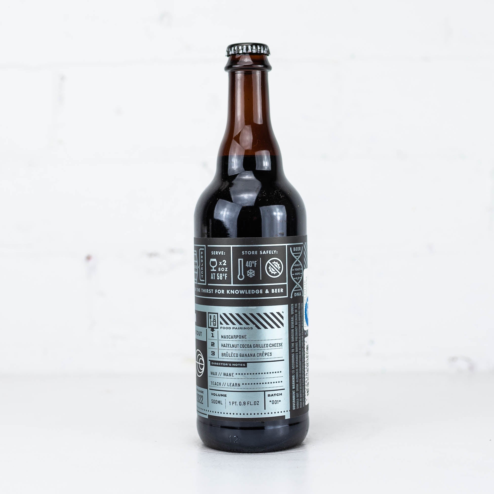 Bottle Logic - Motions of the Moon BA Hazelnut Cocoa Imperial Stout 2022 500ml