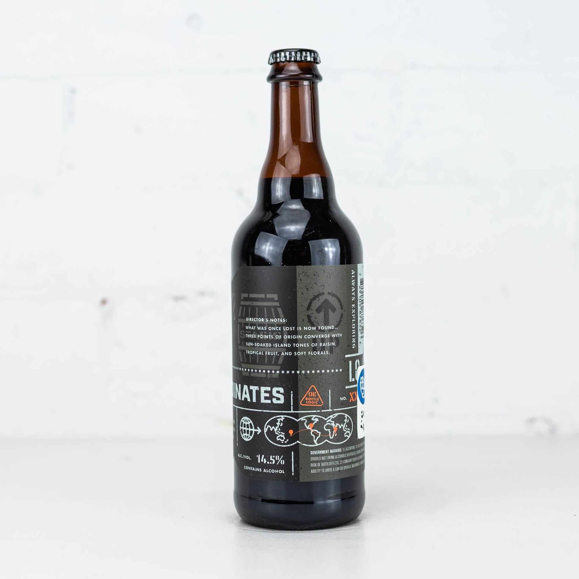 Bottle Logic - Lost Coordinates BA Vanilla Imperial Stout 2022 Bottle 500ml