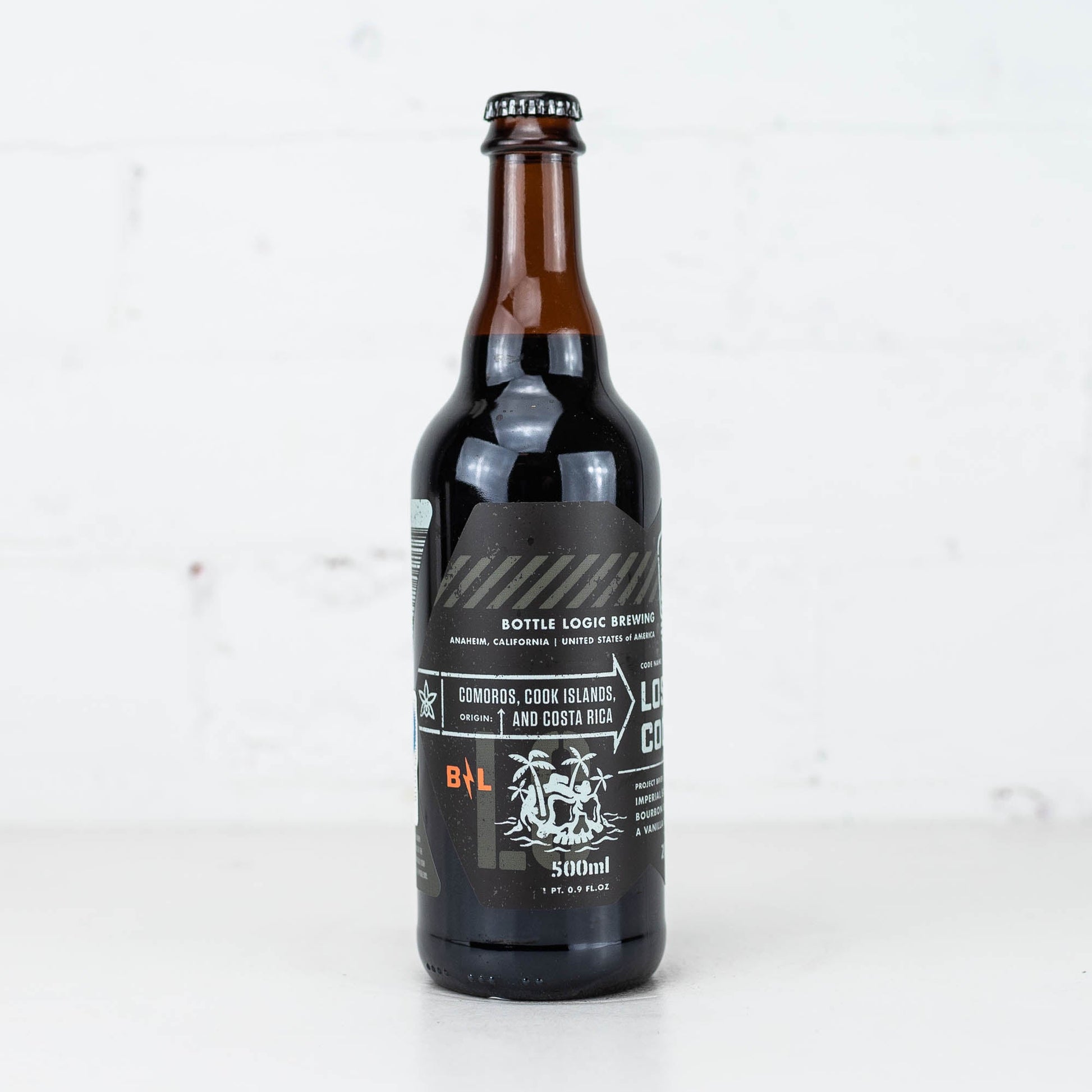 Bottle Logic - Lost Coordinates BA Vanilla Imperial Stout 2022 Bottle 500ml
