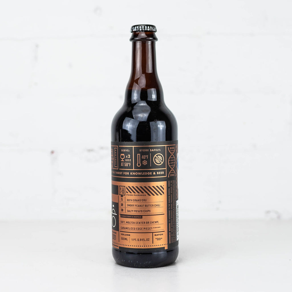 Bottle Logic - Crust to Core BA Peanut Butter Brownie Stout 500ml