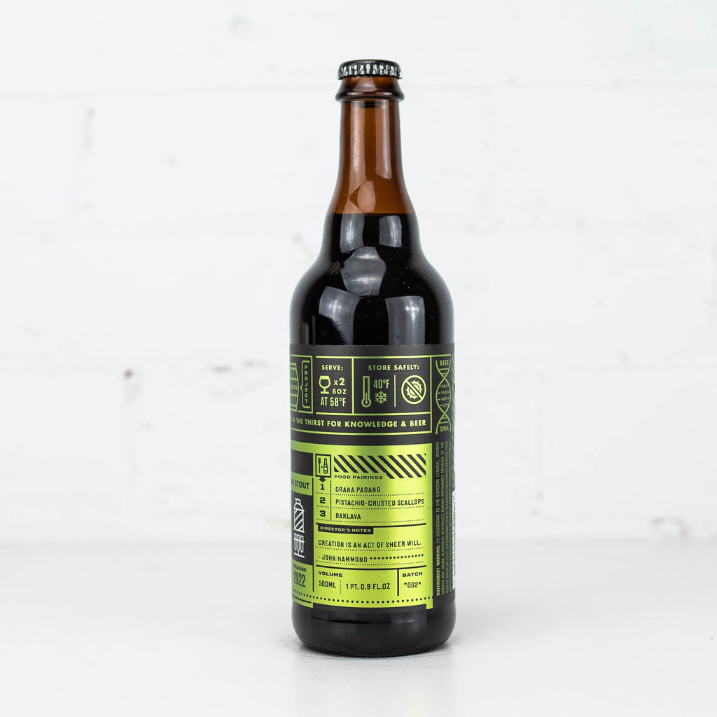 Bottle Logic - Cryopreservation BA Pistachio Ice Cream Imperial Stout 2022 Bottle 500ml