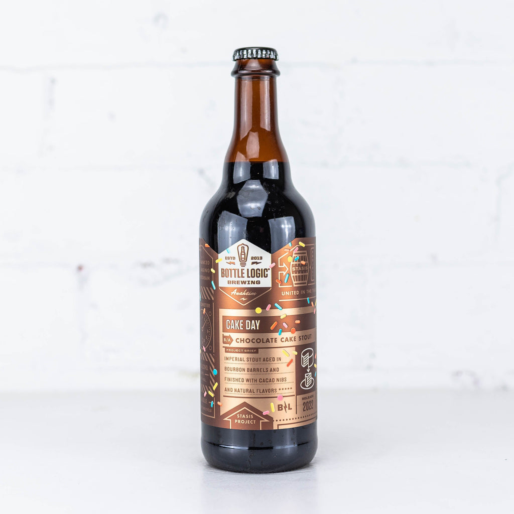 Bottle Logic - Cake Day Imperial Choc Cake Stout 2022 500ml