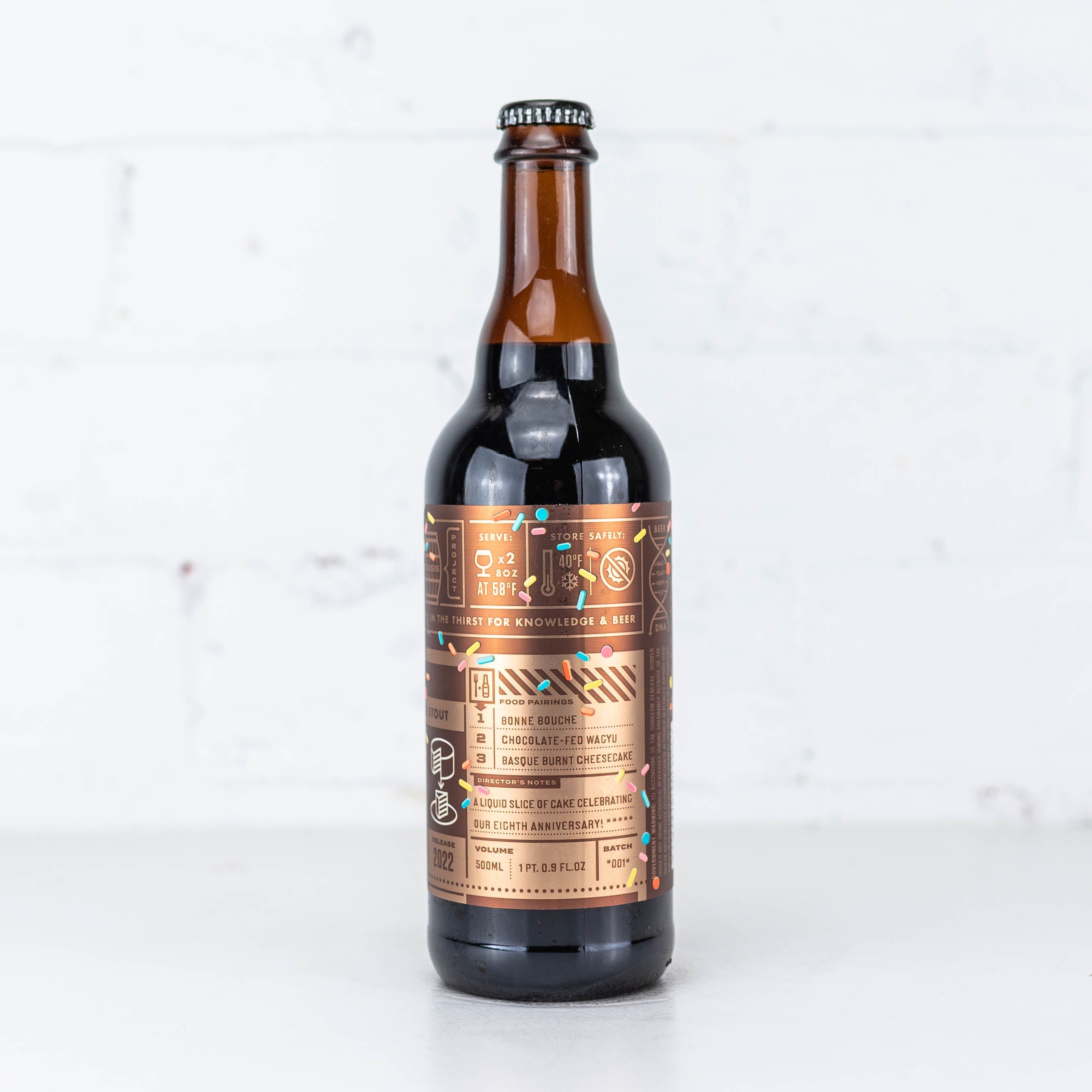 Bottle Logic - Cake Day Imperial Choc Cake Stout 2022 500ml