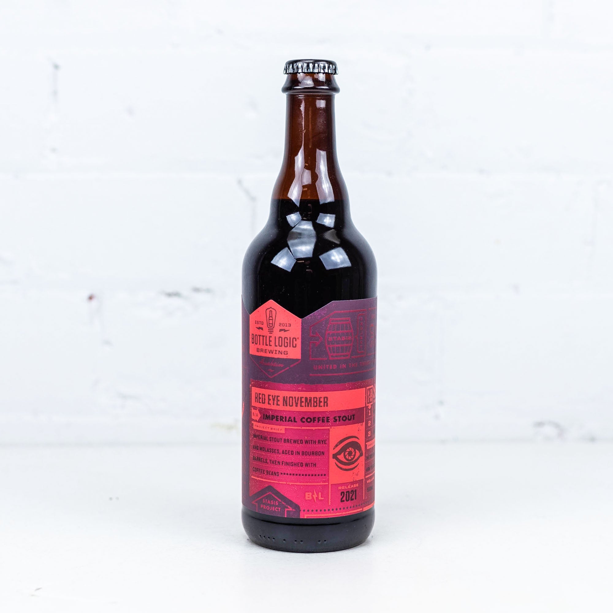 Bottle Logic - Red Eye November 2021 Imperial Coffee Stout 500ml