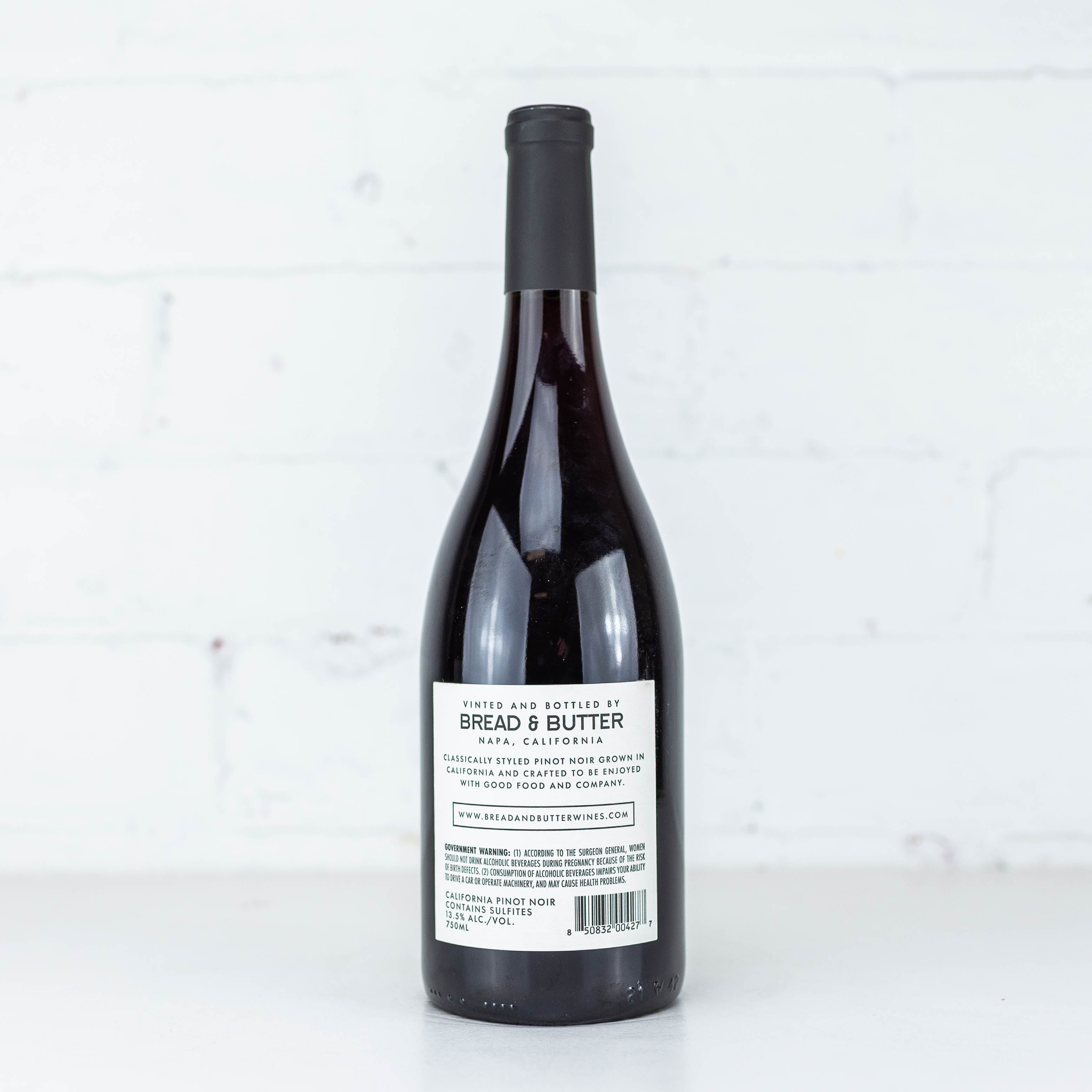 Bread & Butter - Pinot Noir 2020 750ml