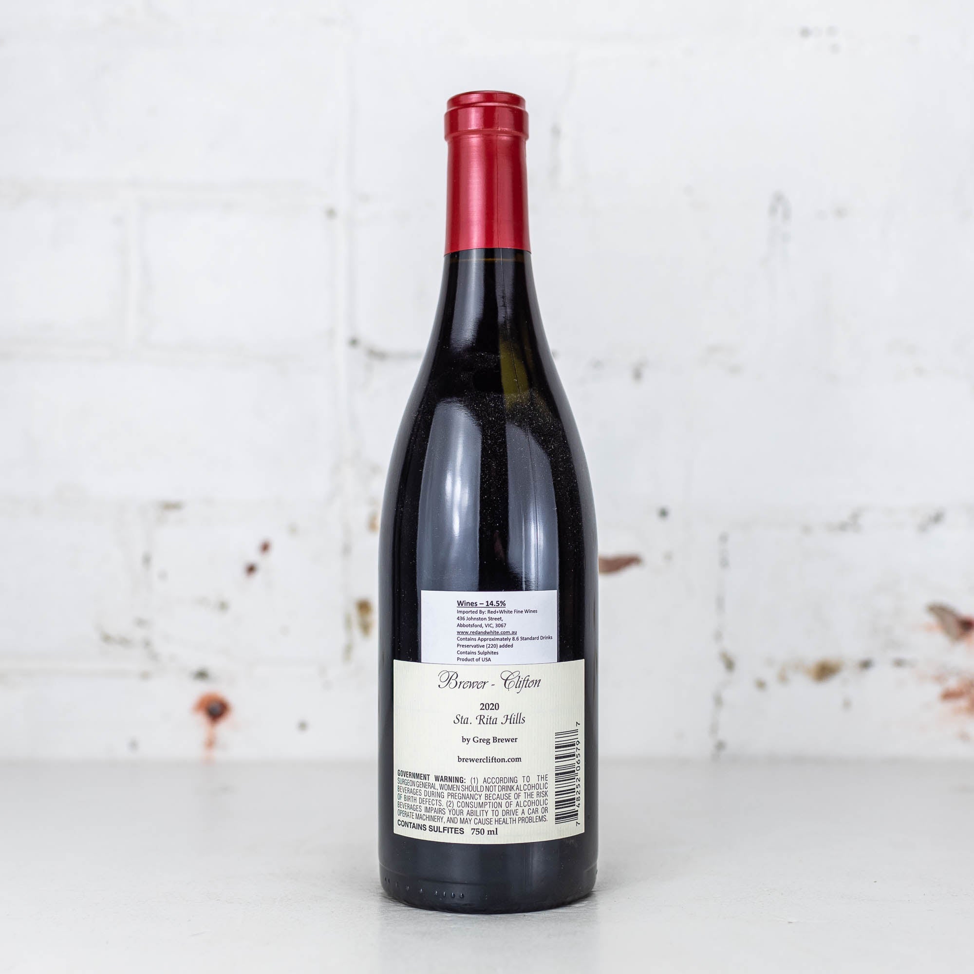 Brewer Clifton - Sta. Rita Hills Pinot Noir 2020 750ml
