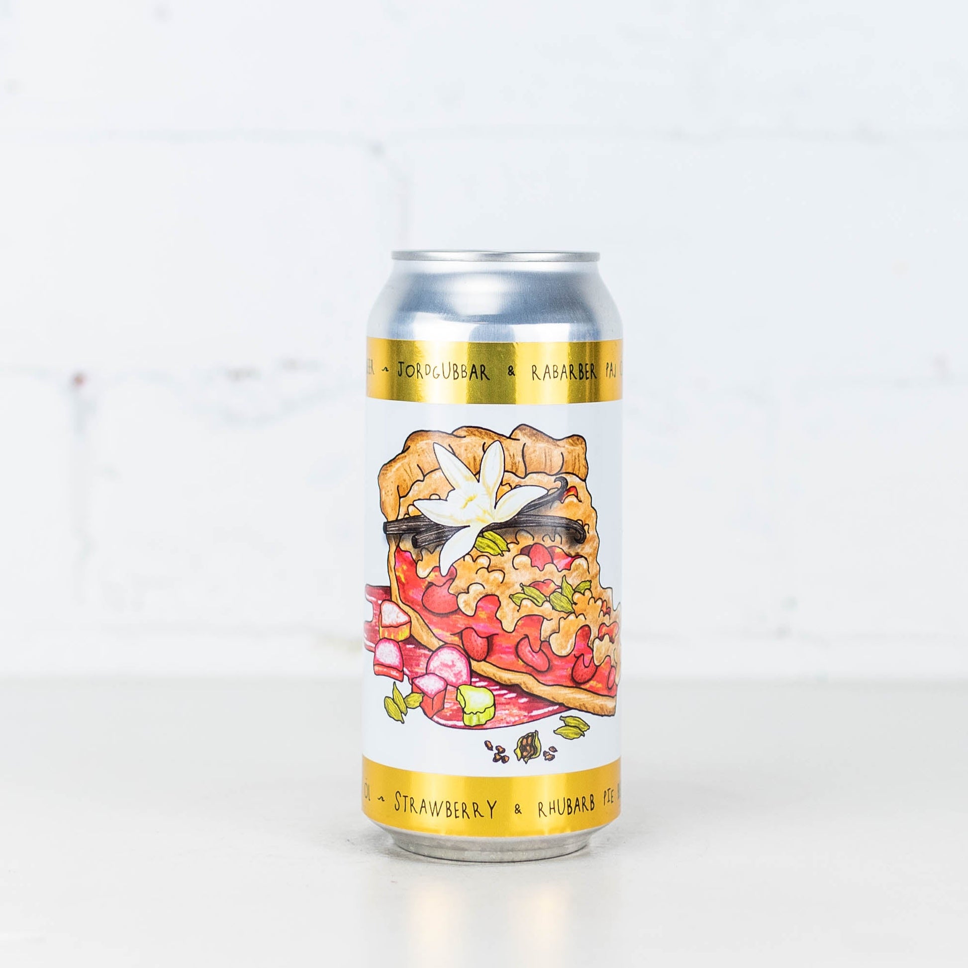 Sailors Grave x Brewski x Beerthmash 'Strawberry & Rhubarb Pie Beer'