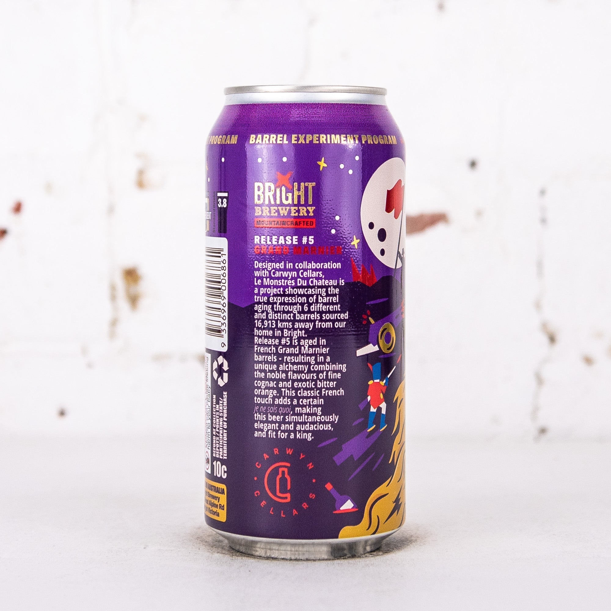 Bright x Carwyn Cellars 'Le Monstres du Chateau #5' Grand Marnier Barrel Aged Imperial Stout