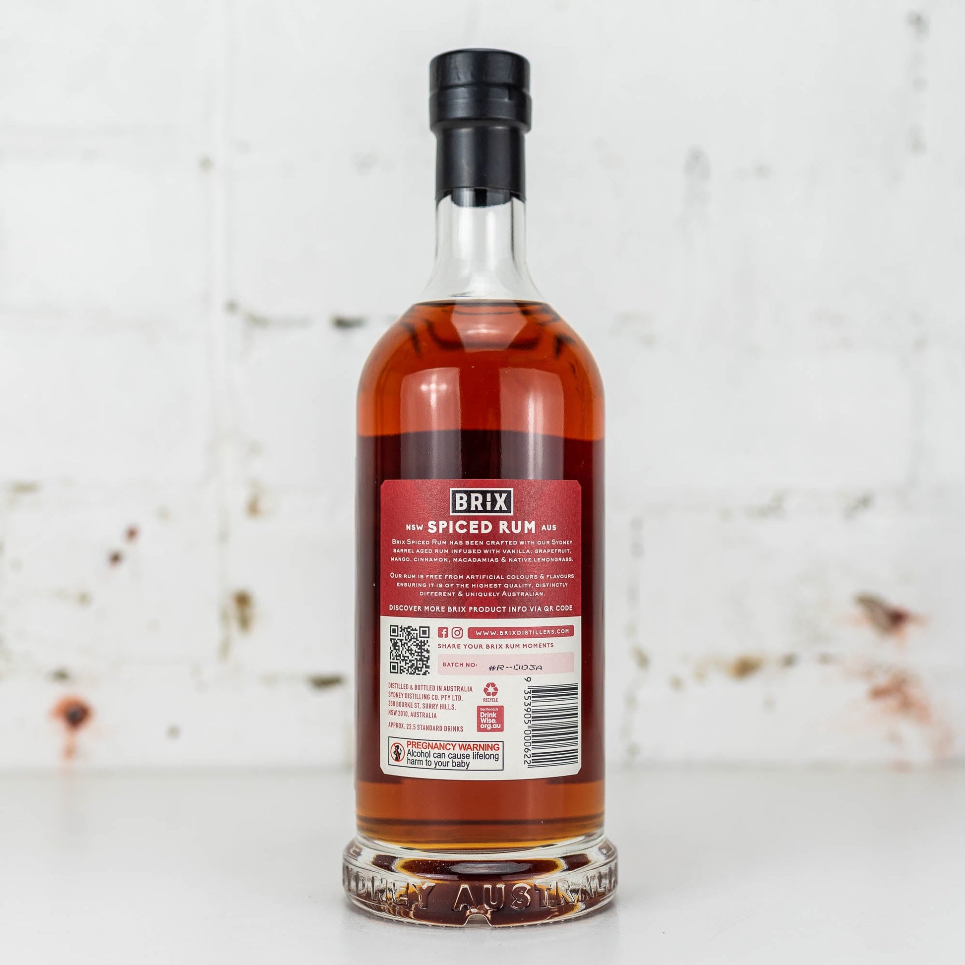 Brix - Australian Spiced Rum 700ml