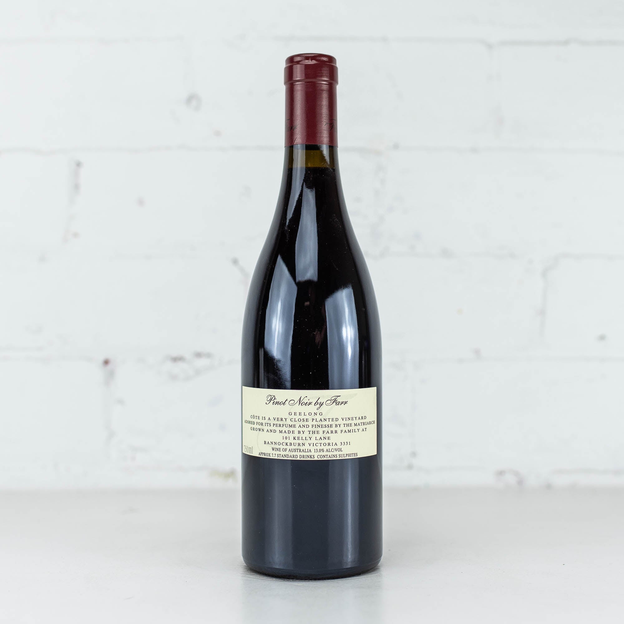 By Farr - RP Cote Vineyard Pinot Noir 2018 750ML