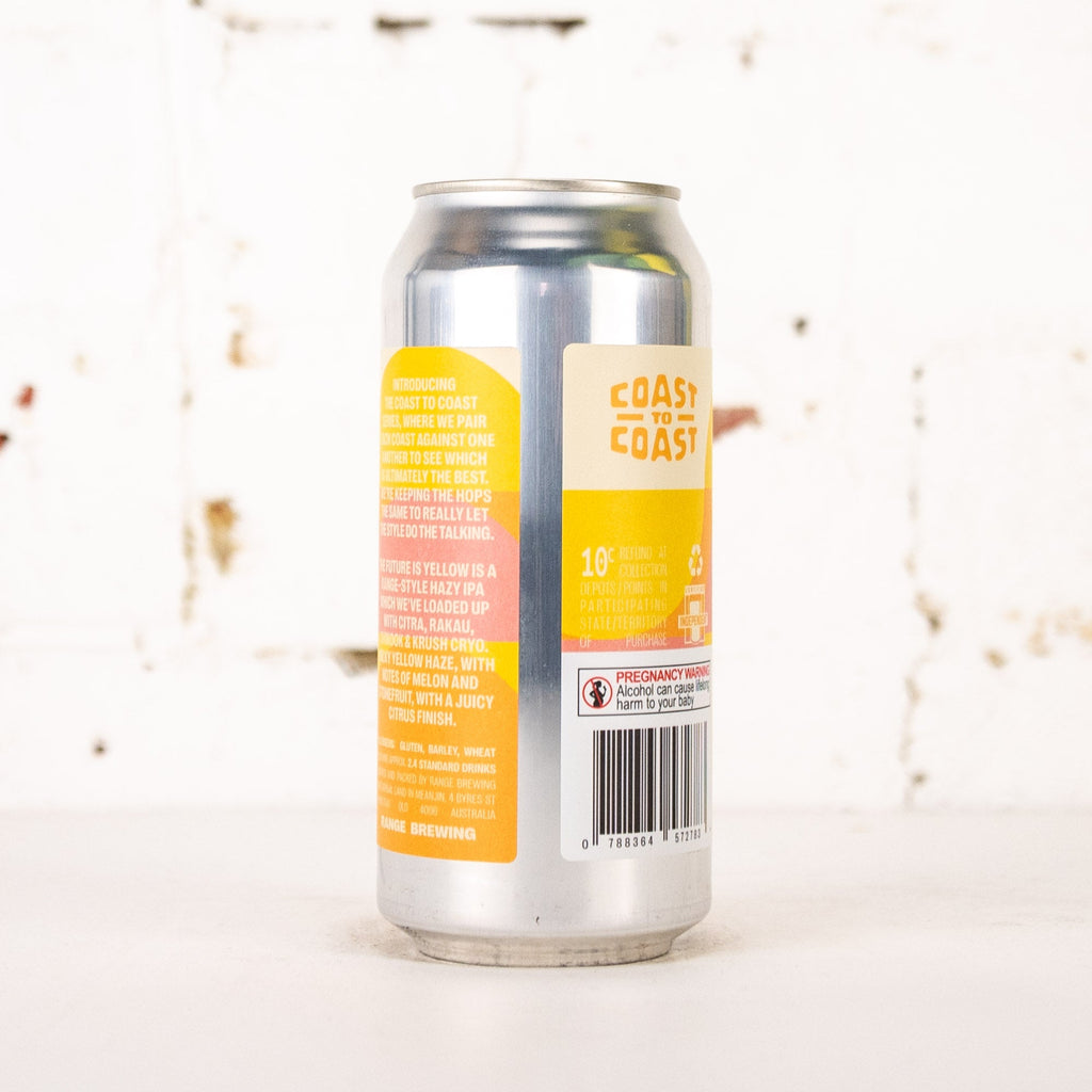 Range - Coast to Coast: The Future Is Yellow Hazy IPA