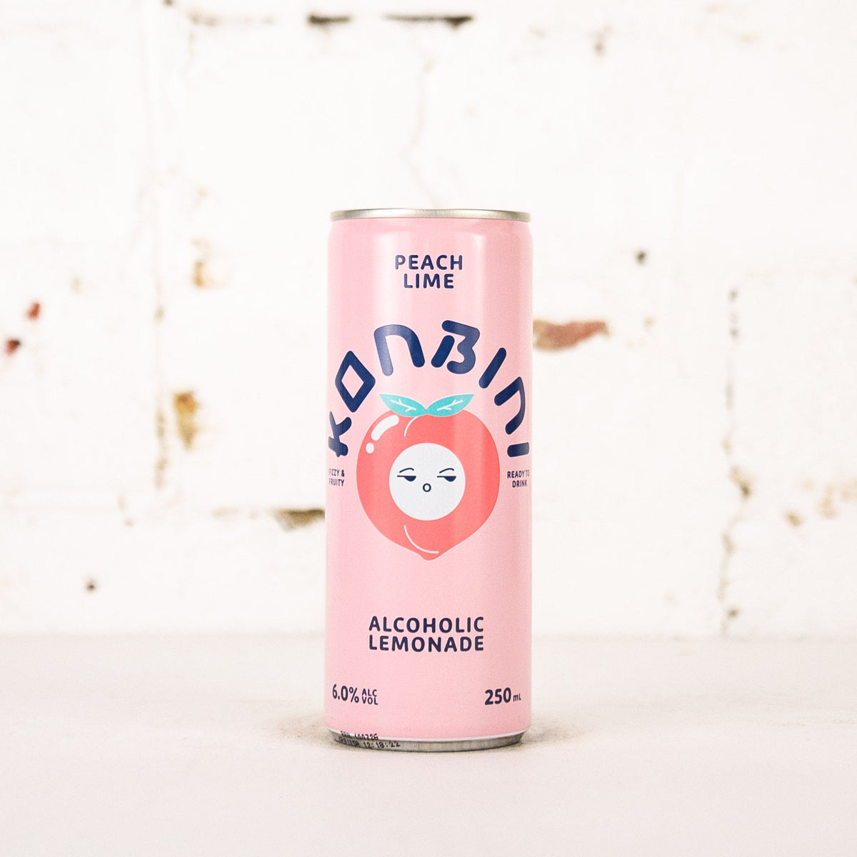 Konbini - Peach Lime Alcoholic Lemonade 250ml