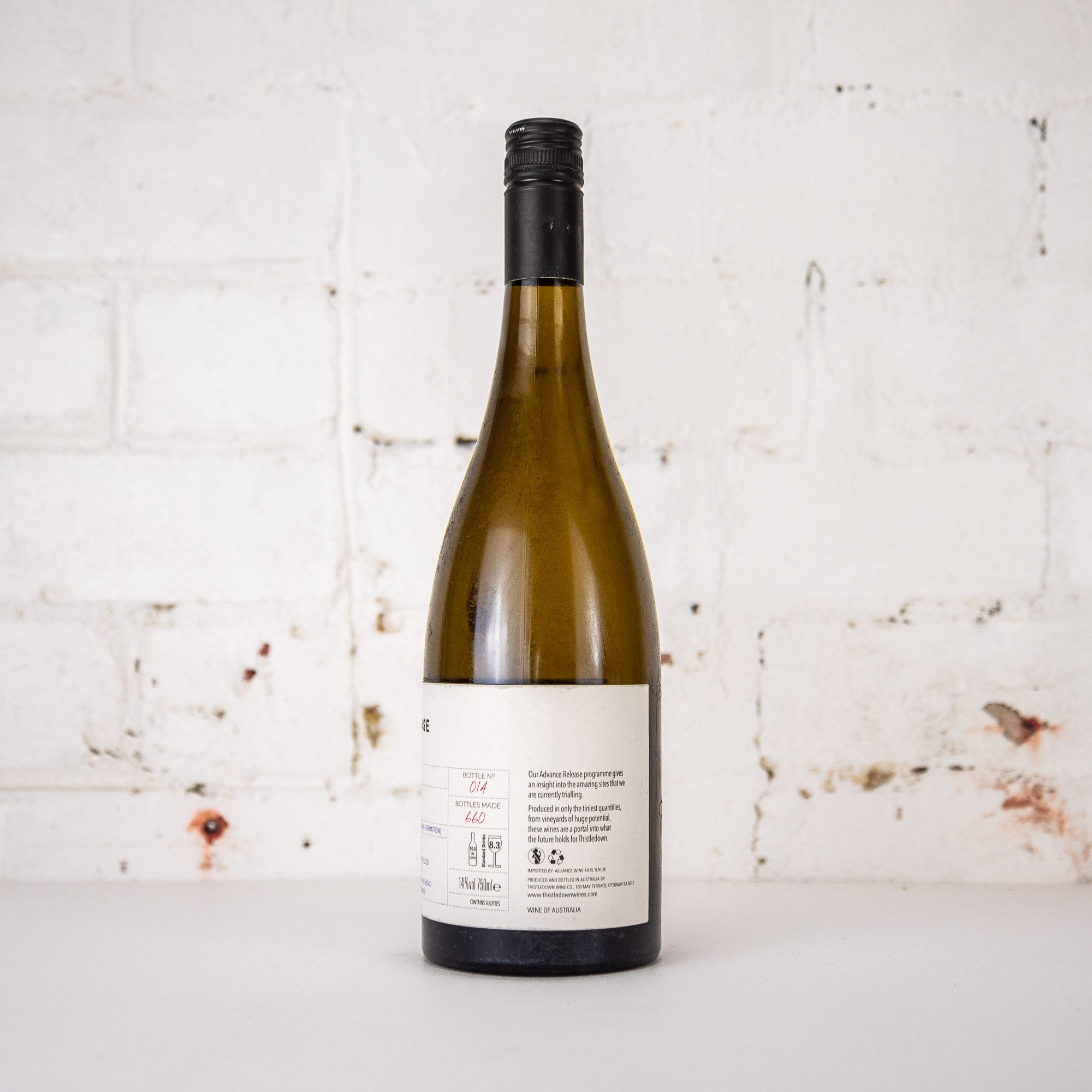 Thistledown - Advance Release Roussanne 2018 750ml