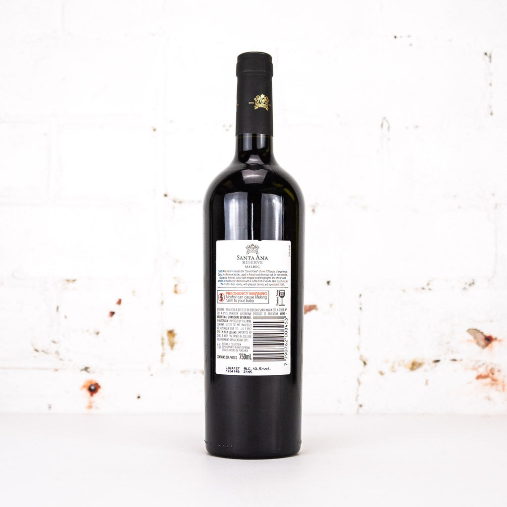 Santa Ana - Reserve Malbec 750ml