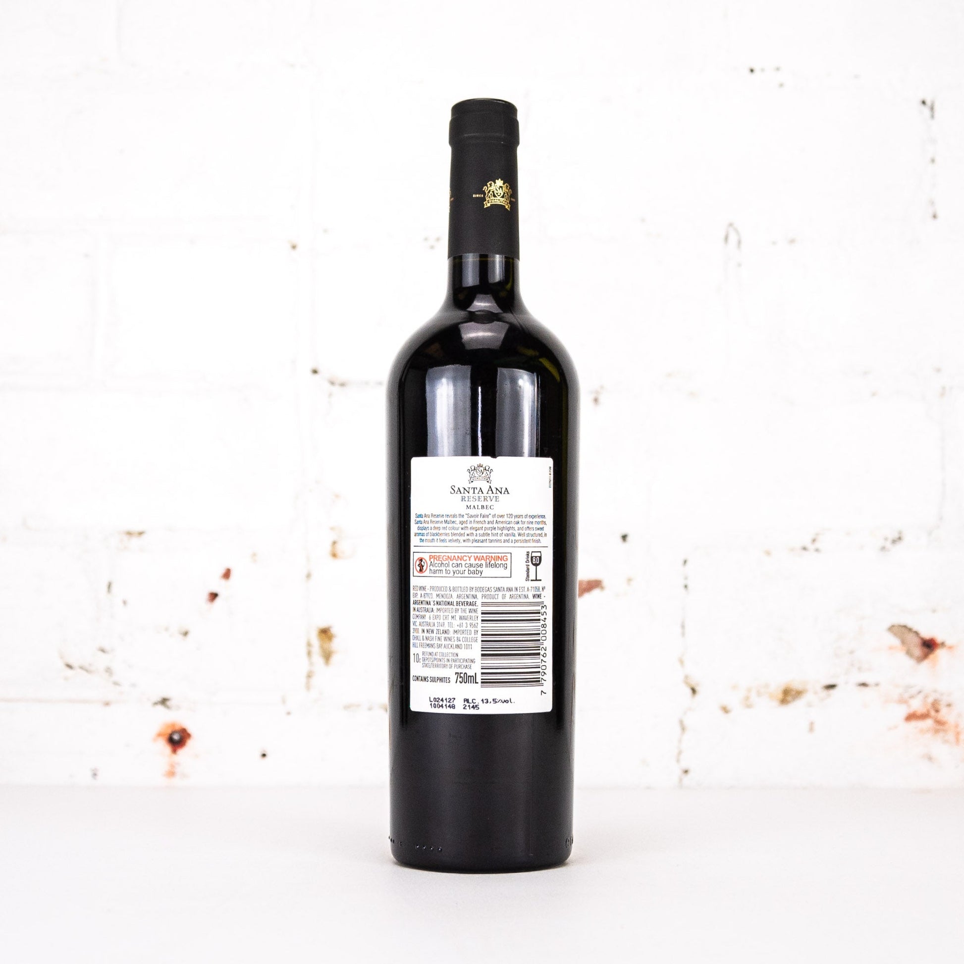 Santa Ana - Reserve Malbec 750ml