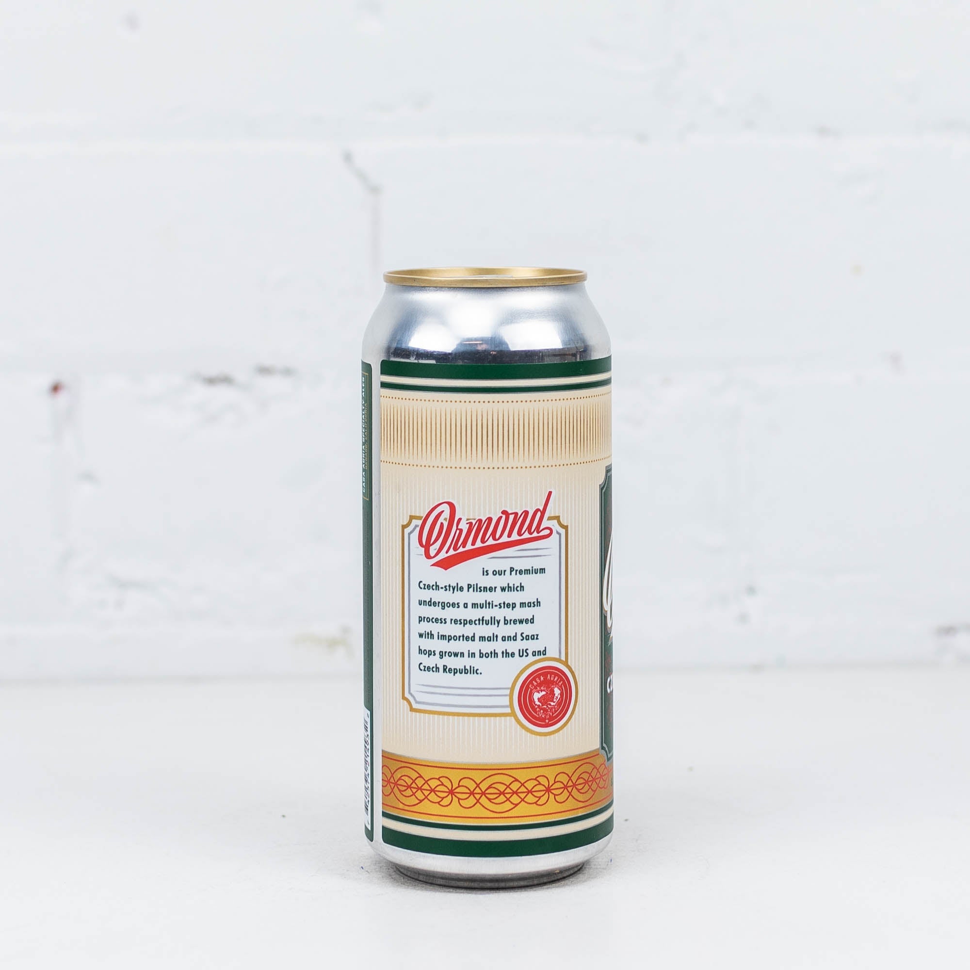 Casa Agria - Ormond Czech Pilsner 473ml