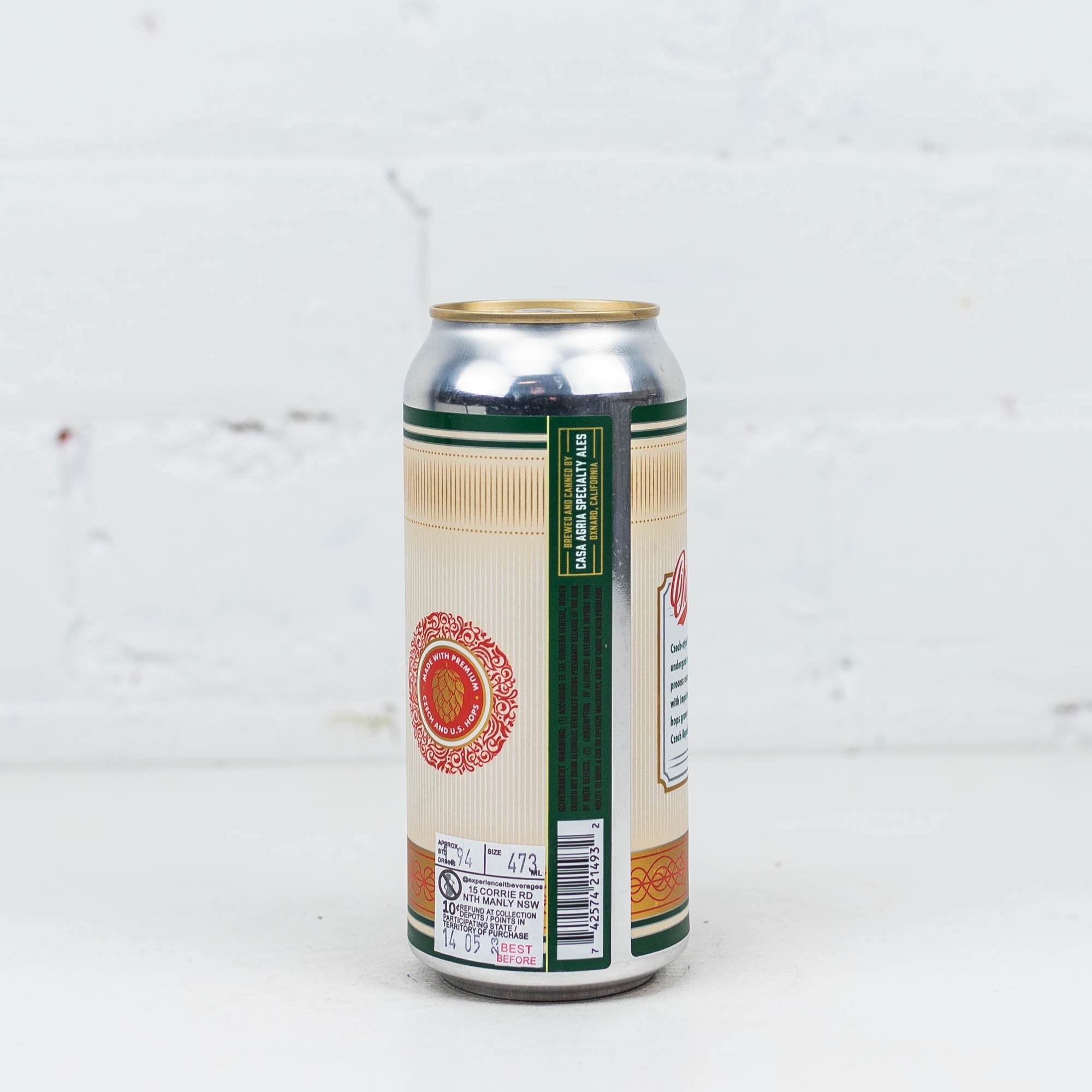 Casa Agria - Ormond Czech Pilsner 473ml
