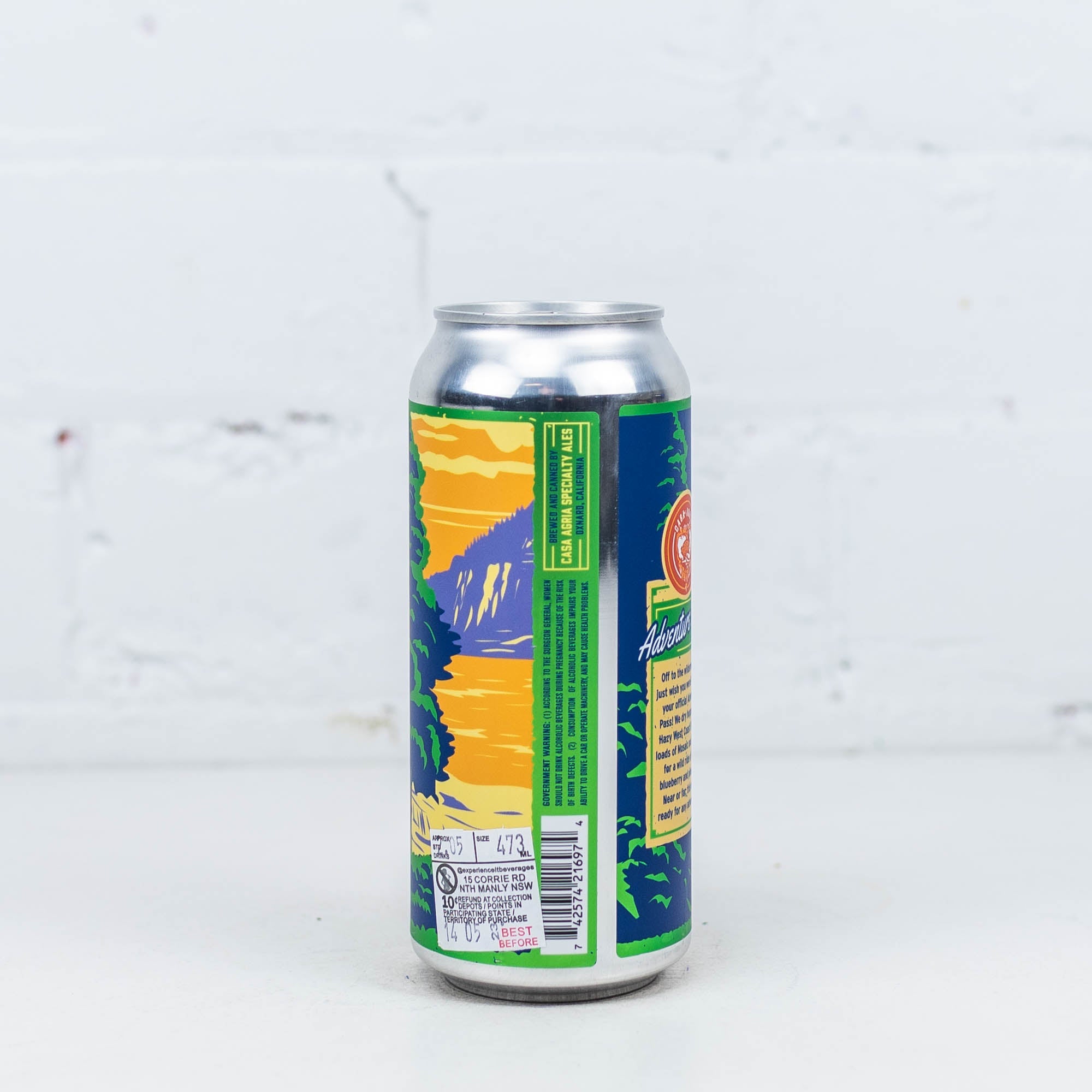 Casa Agria - Adventure Pass IPA 473ml