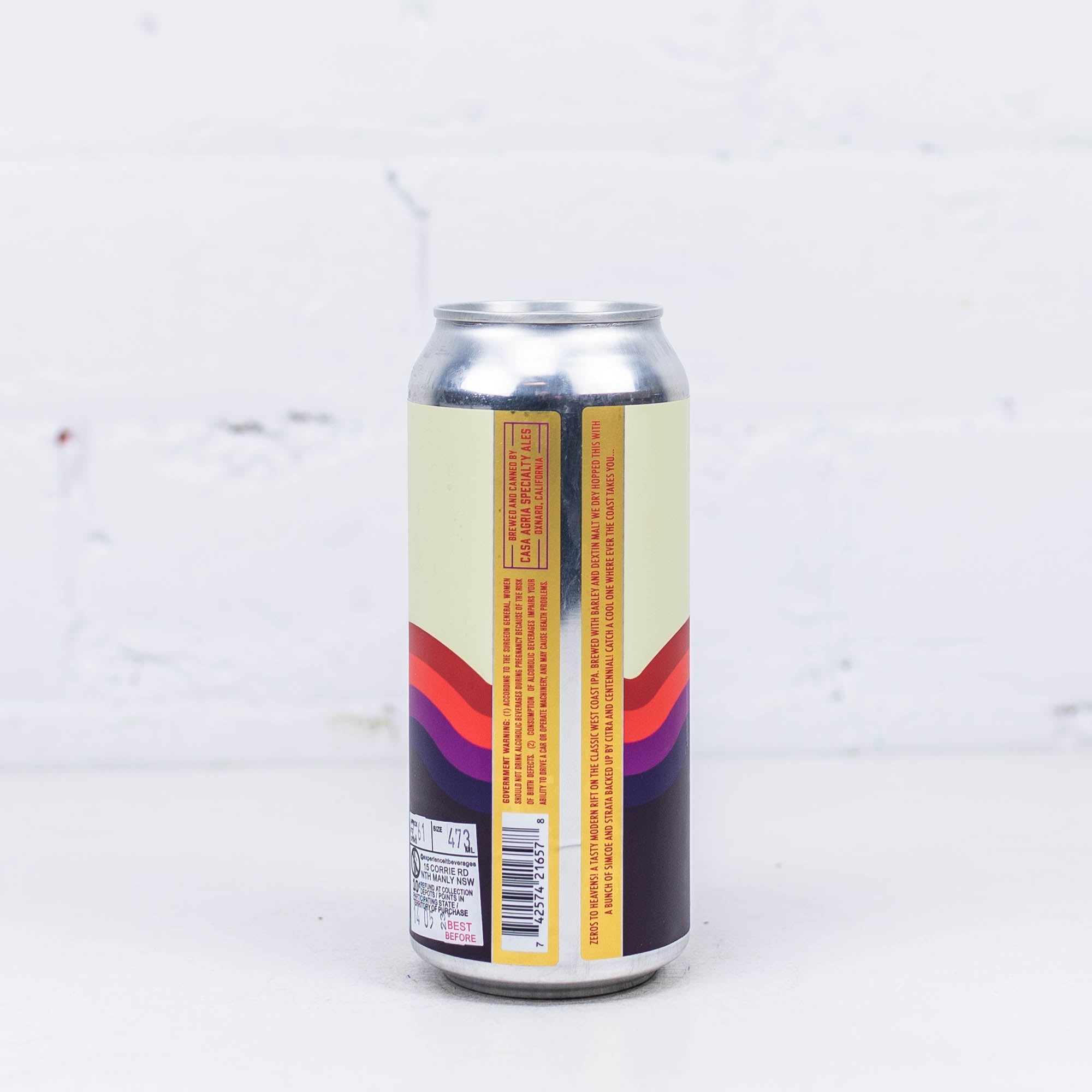 Casa Agria - Zeros to Heavens IPA 473ml