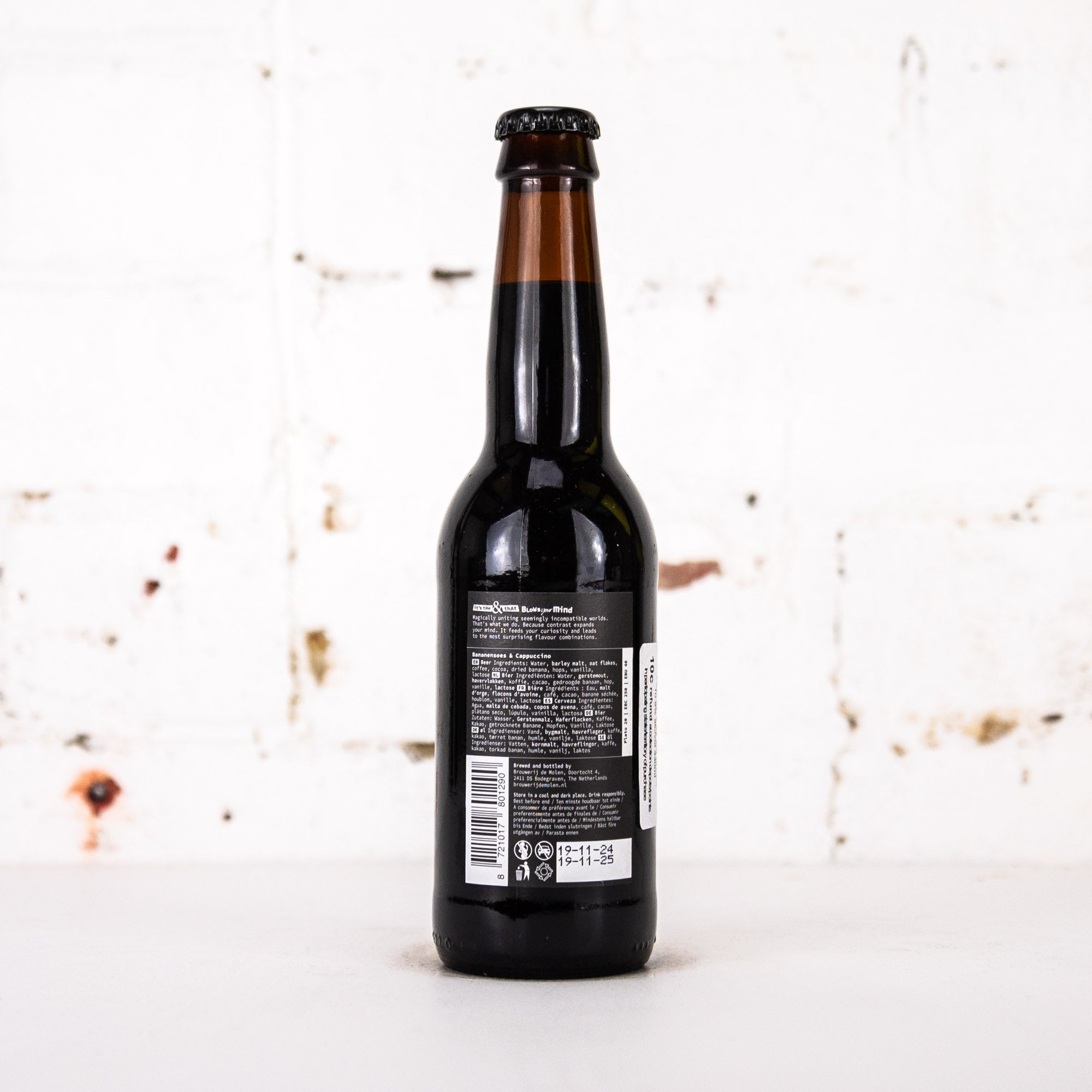 De Molen - Bananensoes & Cappuccino Imperial Milk Stout 330ml