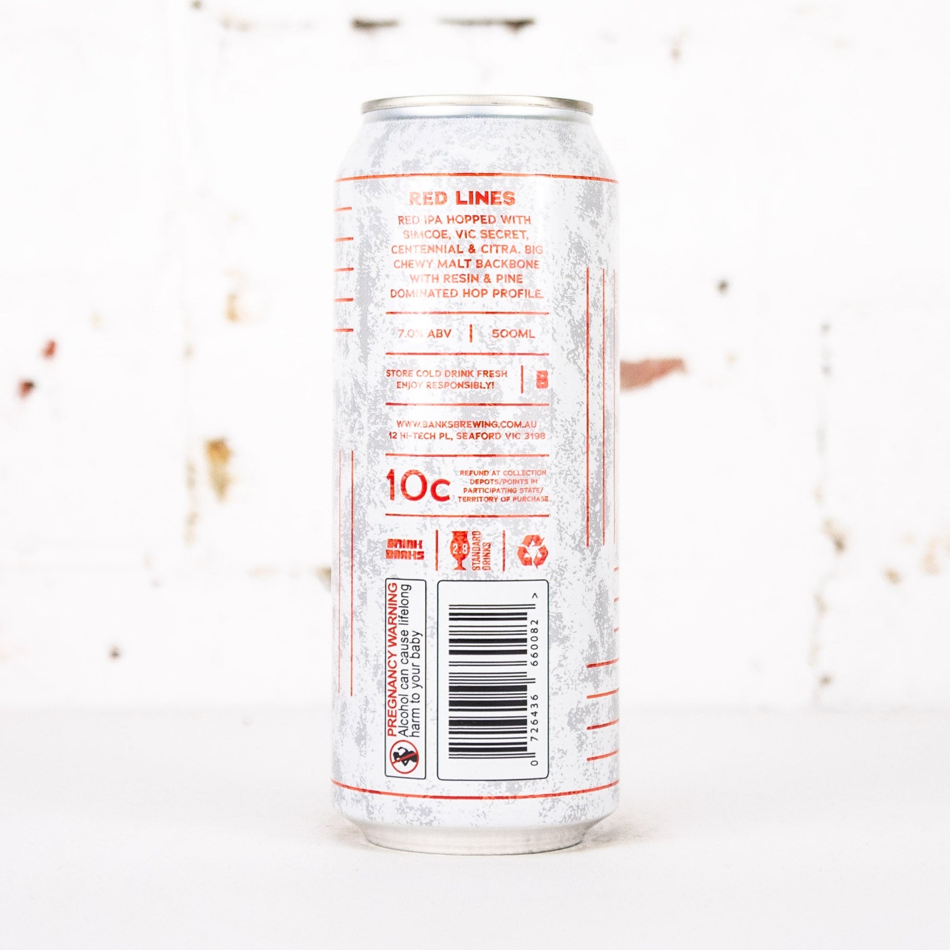 Banks - Red Lines Red IPA