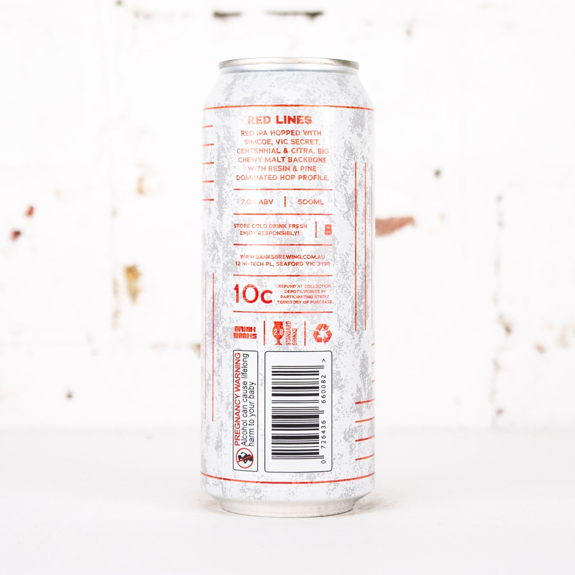 Banks - Red Lines Red IPA