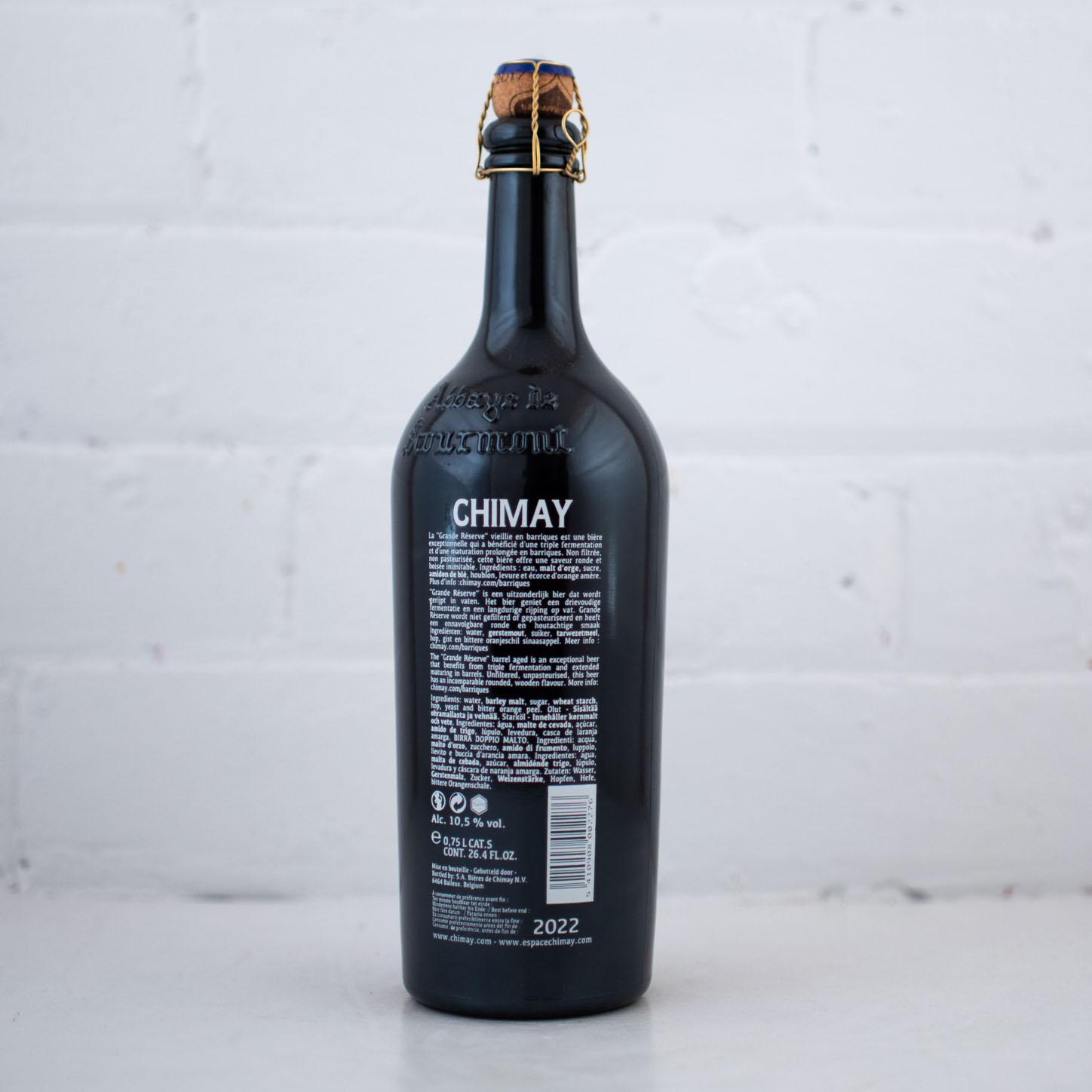 Chimay - Grande Reserve Barriques 2017 Rum BA 750mL