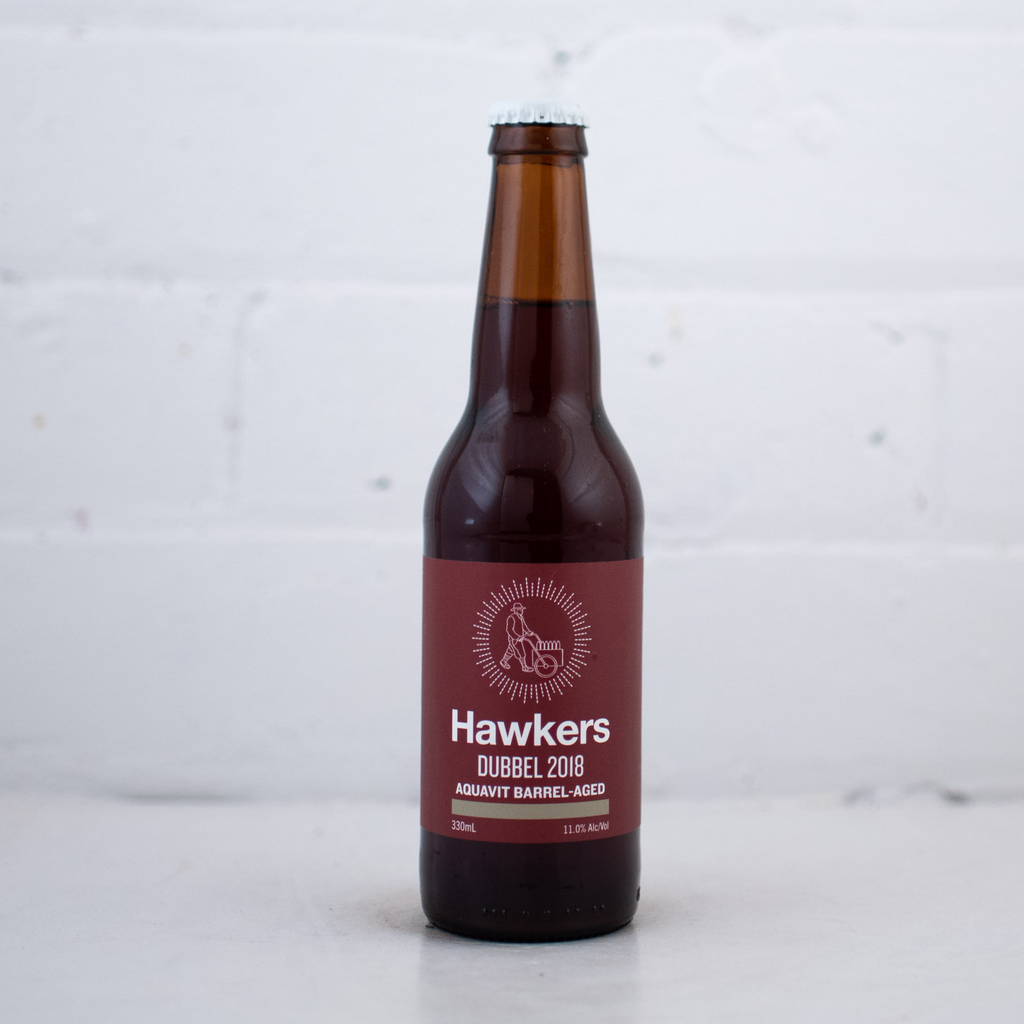 Hawkers - Aquavit Barrel Aged Dubbel 2018 330ml
