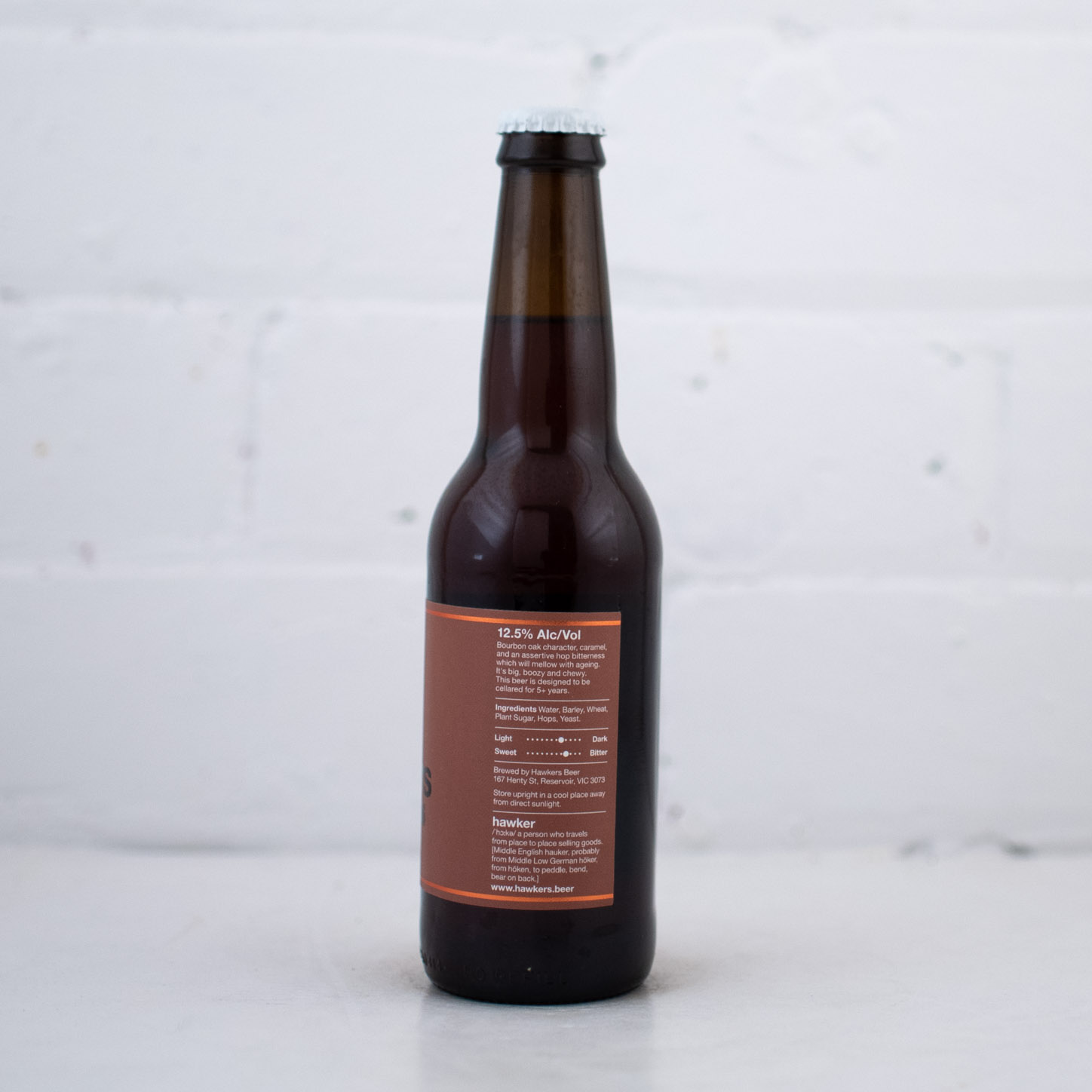Hawkers - Bourbon BA Barleywine 2016 330ml