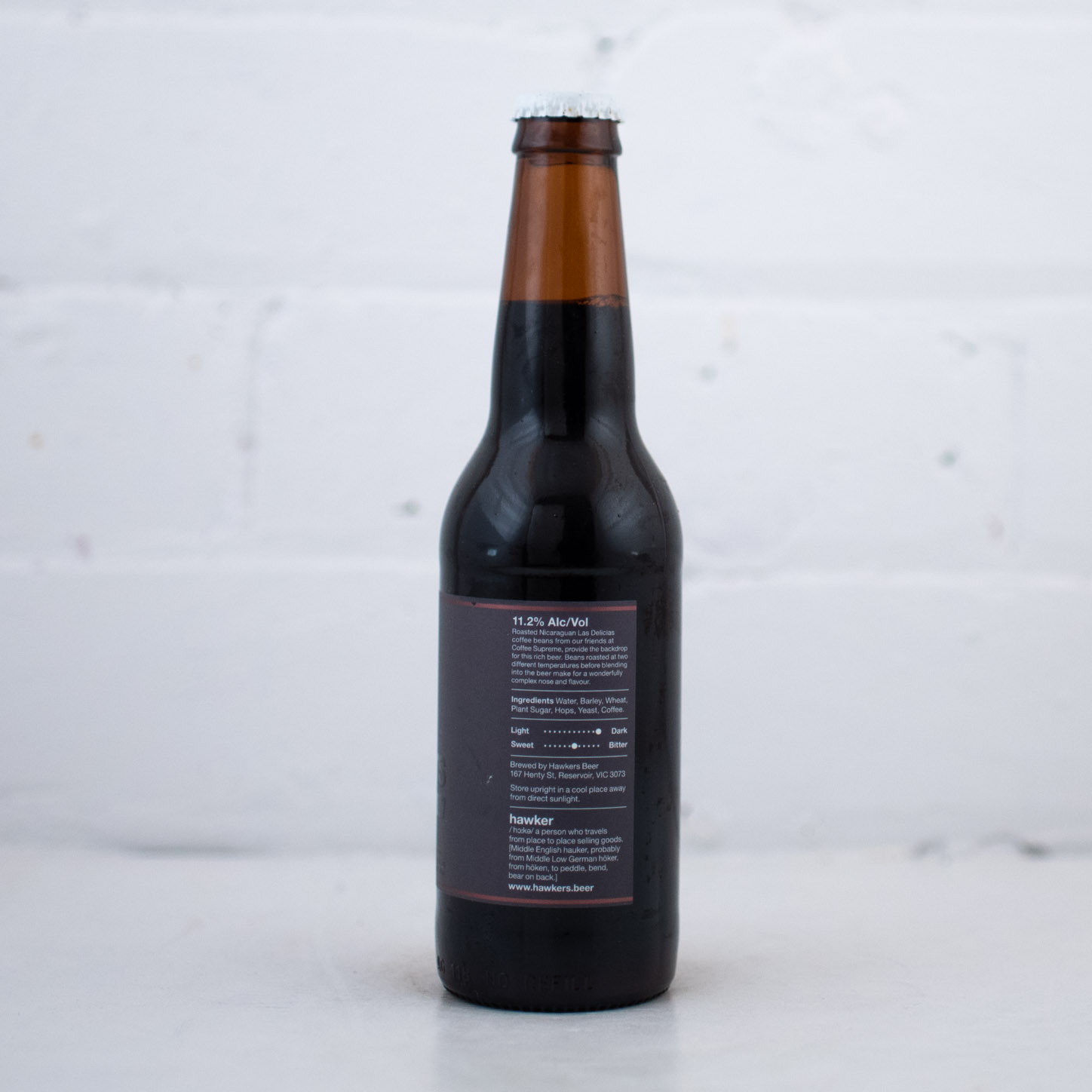 Hawkers - Bourbon BA Imperial Stout with Coffee 2017 330ml
