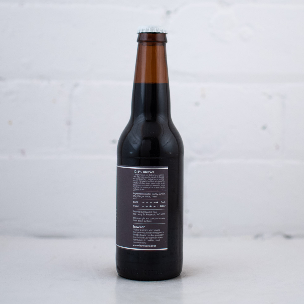 Hawkers - Aquavit Barrel Aged Imperial Stout 2017 330ml