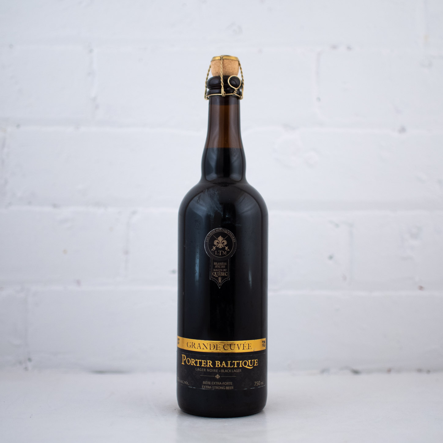 Les Trois Mousquetaires - Porter Baltique 2016 750ml
