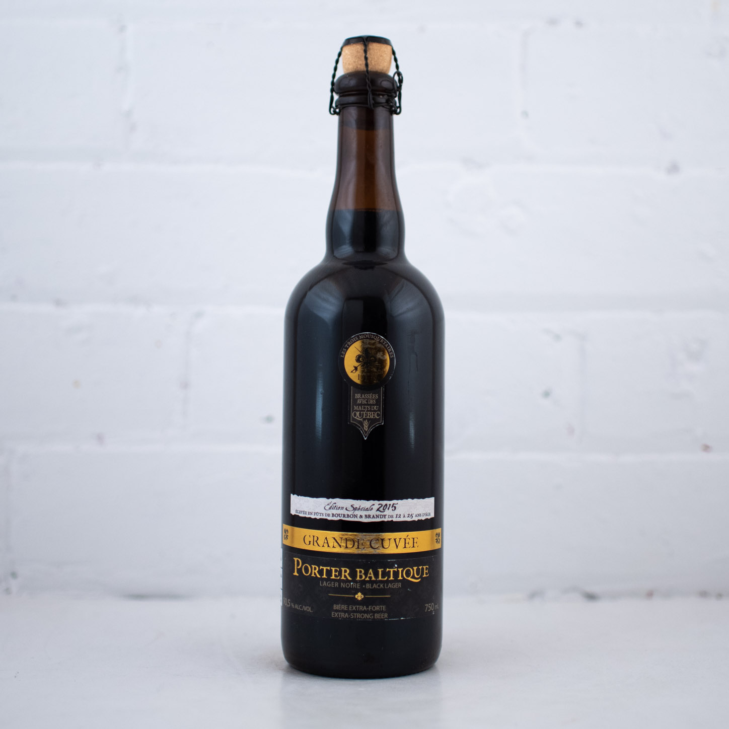 Les Trois Mousquetaires - BA Porter Baltique Grande Cuvee 2015 750ml