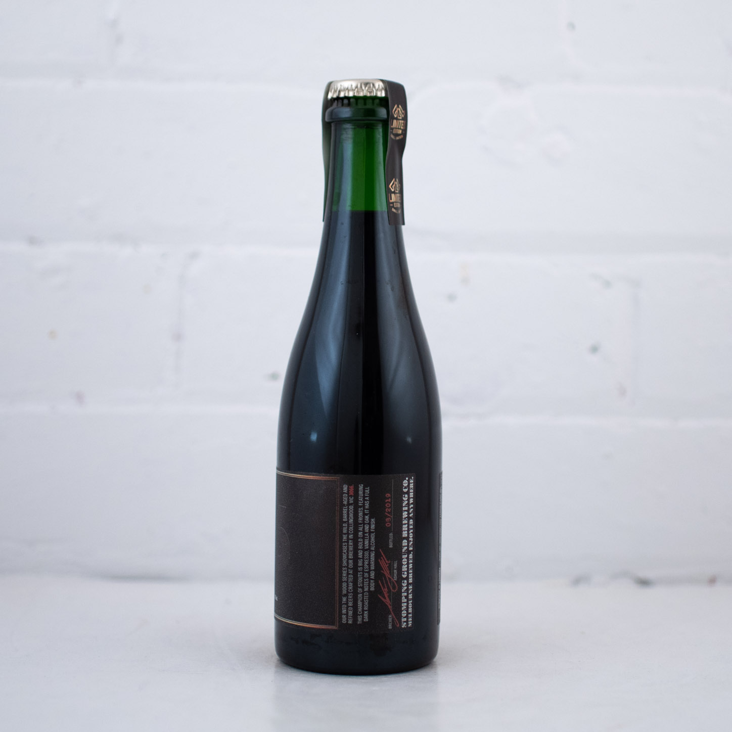 Stomping Ground - Into The Wood Bourbon BA RIS 2019 375ml