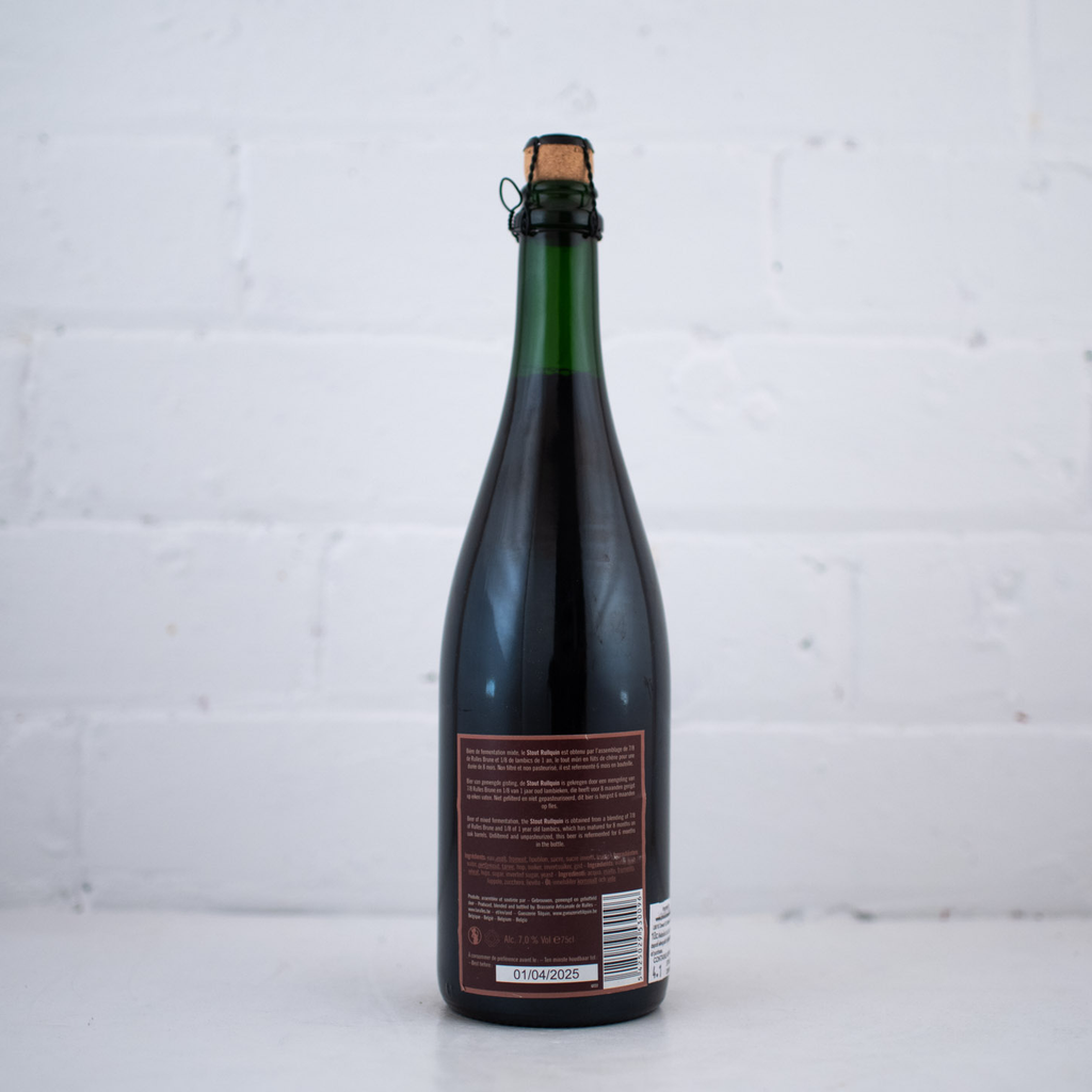 Tilquin x De Rulles 'Stout Rullquin 2014/2015' Stout/Lambic Blend 750ml