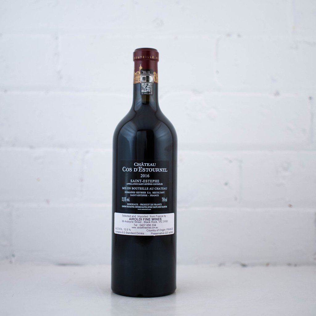 Chateau Cos d'Estournel - Saint Estephe Grand Cru Classe 2016 750ml