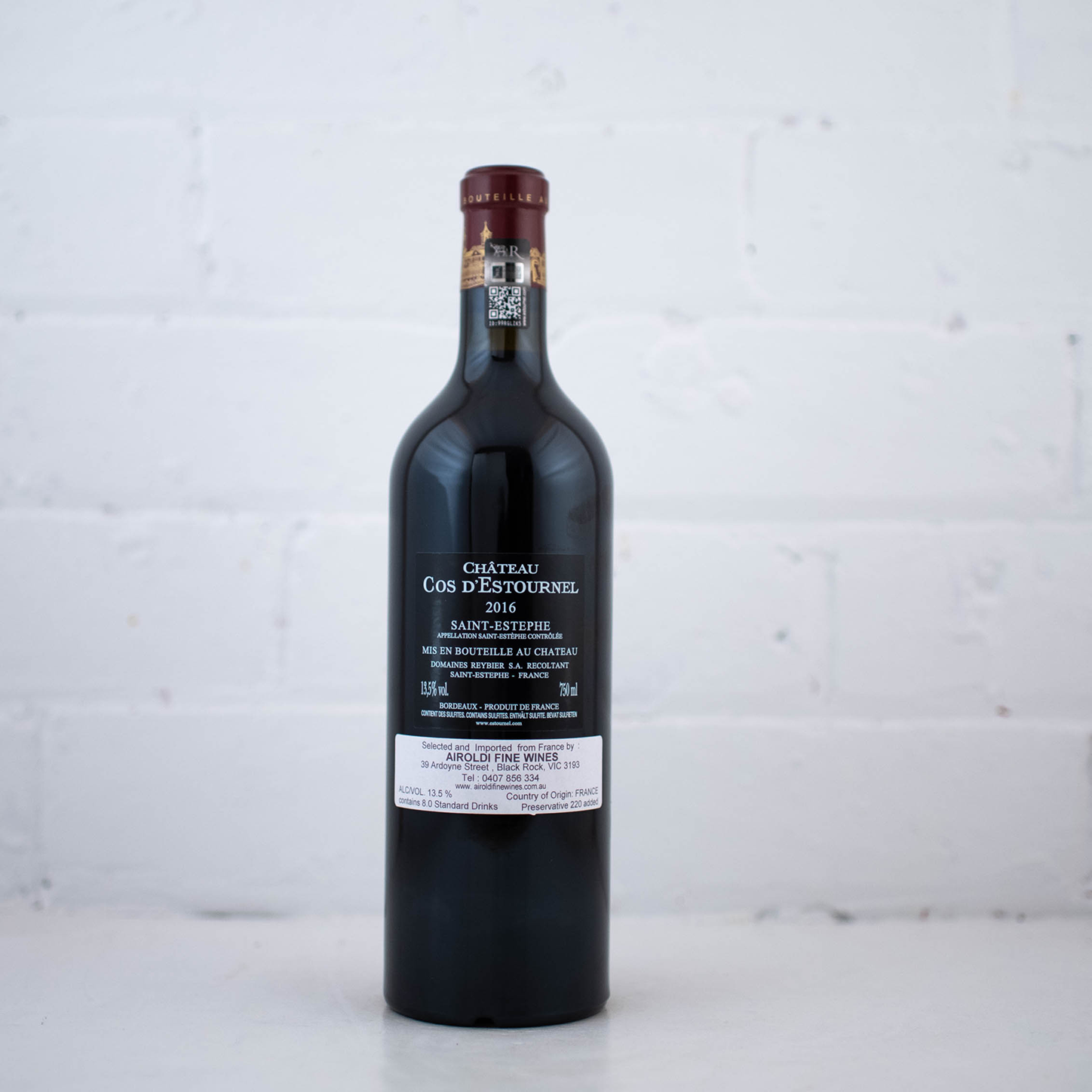 Chateau Cos d'Estournel - Saint Estephe Grand Cru Classe 2016 750ml