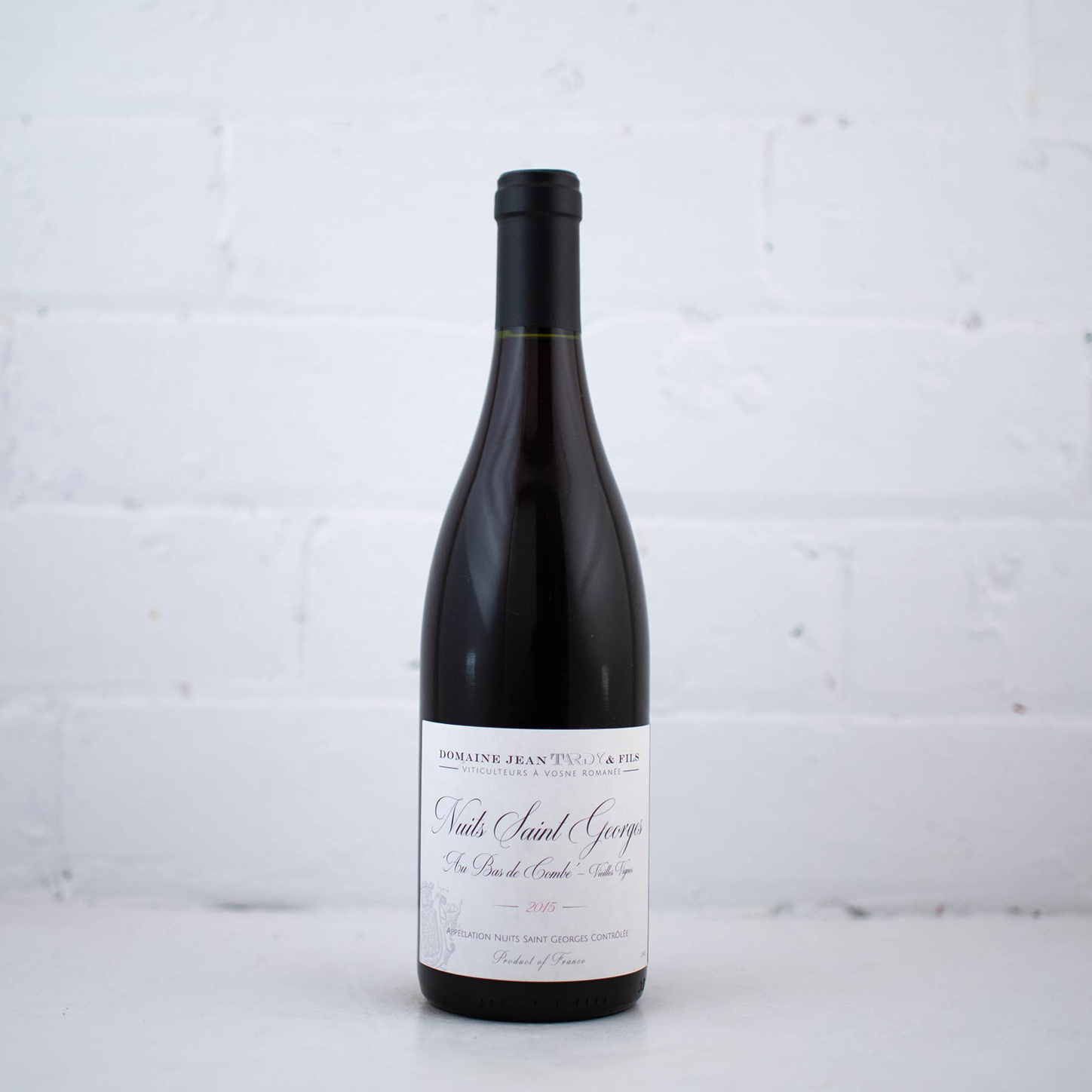 Domaine Jean Tardy & Fils - Nuits Saint Georges Au Bas de Combe VV 2015 750ml
