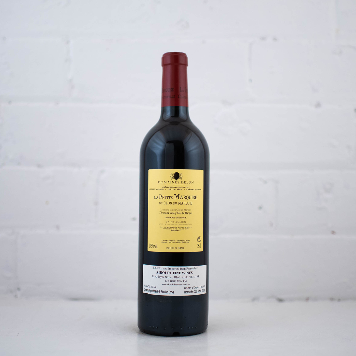 Clos du Marquis - La Petite Marquise Saint Julien 2015 750ml