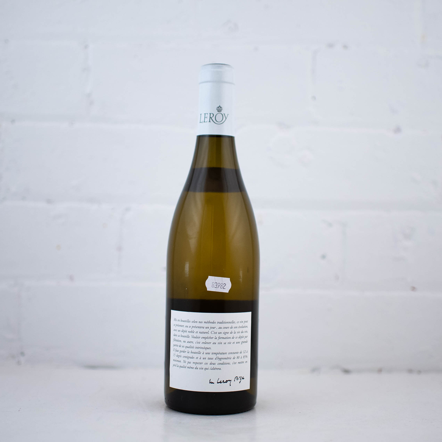 Domaine Leroy - Bourgogne Blanc 2015 750ml