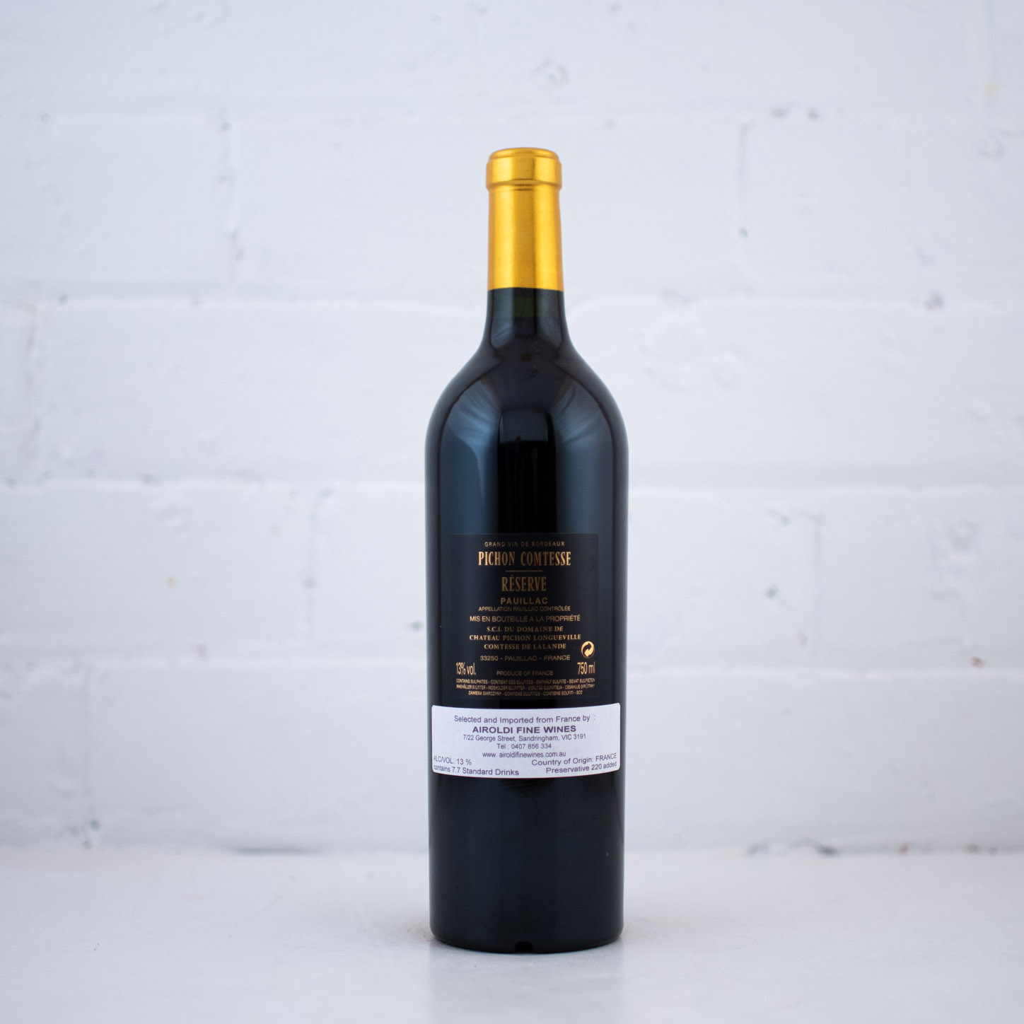 Pichon Comtesse - Reserve Pauillac 2017 750ml