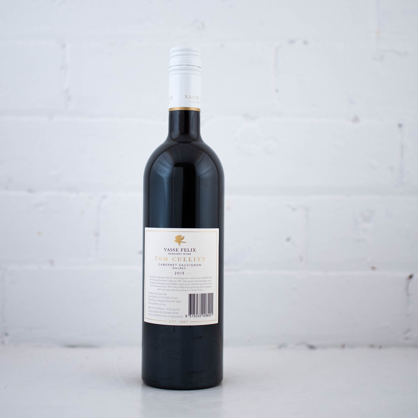 Vasse Felix - Tom Cullity Cabernet Sauvignon Malbec 2013 750ml